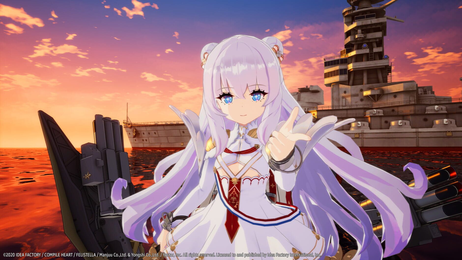 Screenshot for Azur Lane: Crosswave - Le Malin