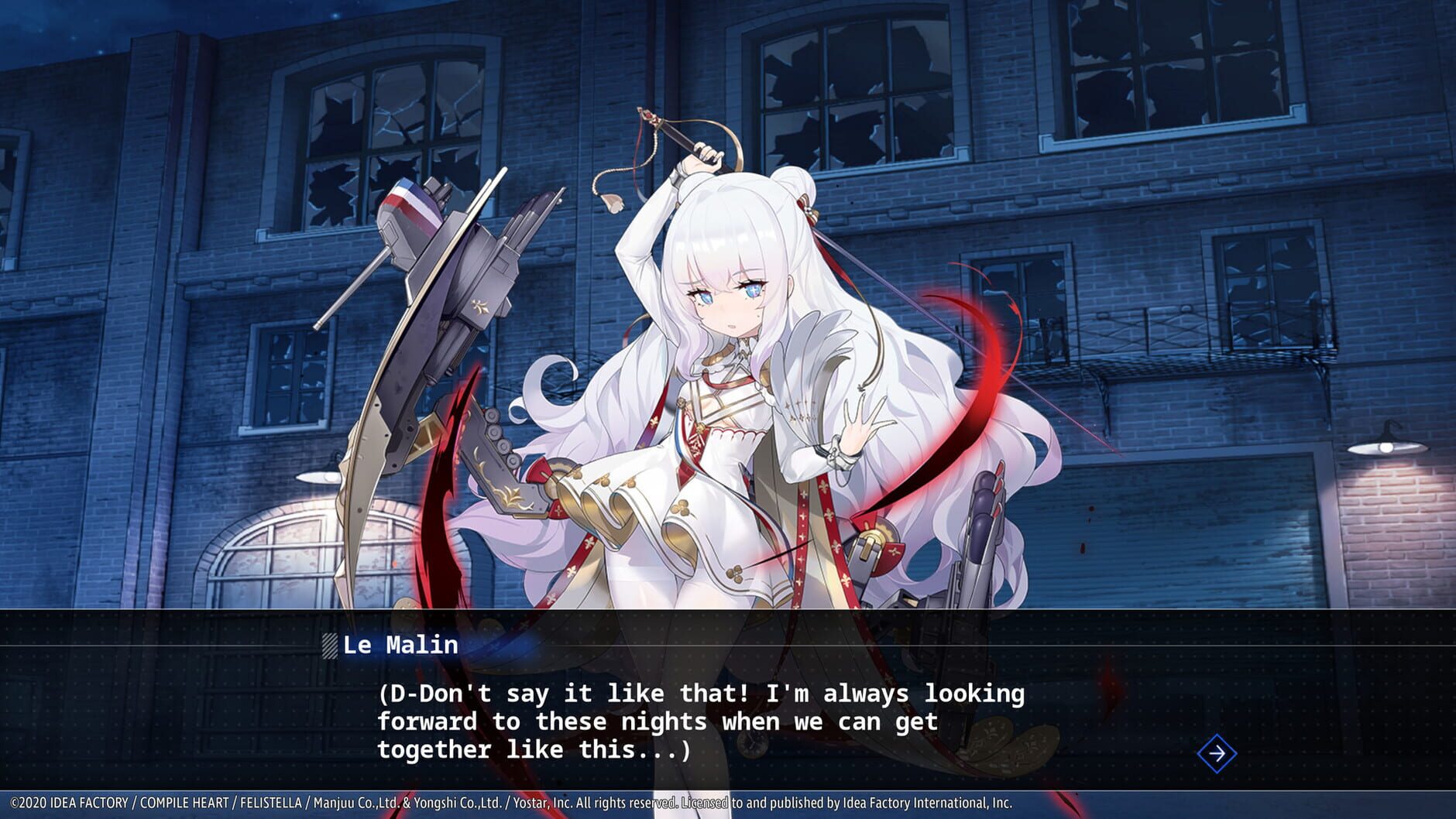 Screenshot for Azur Lane: Crosswave - Le Malin