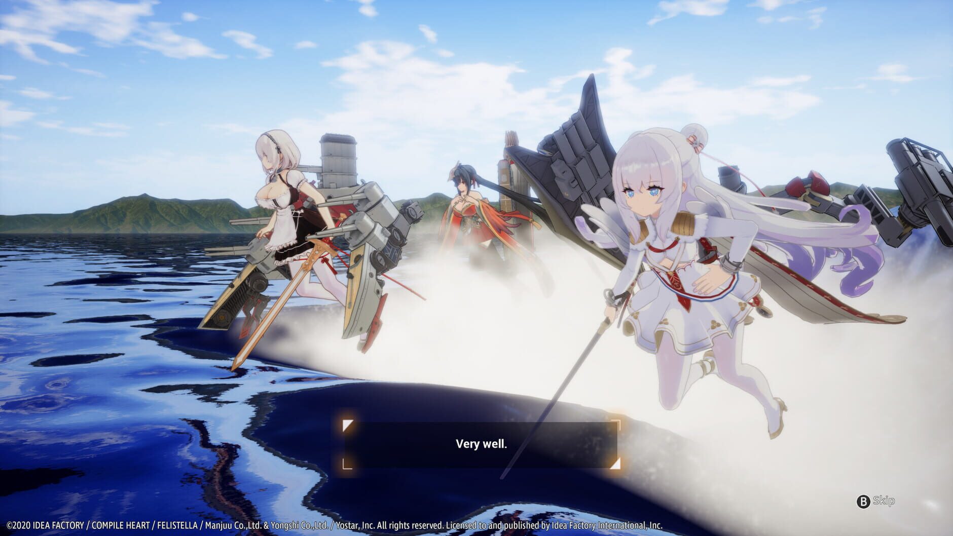 Screenshot for Azur Lane: Crosswave - Le Malin