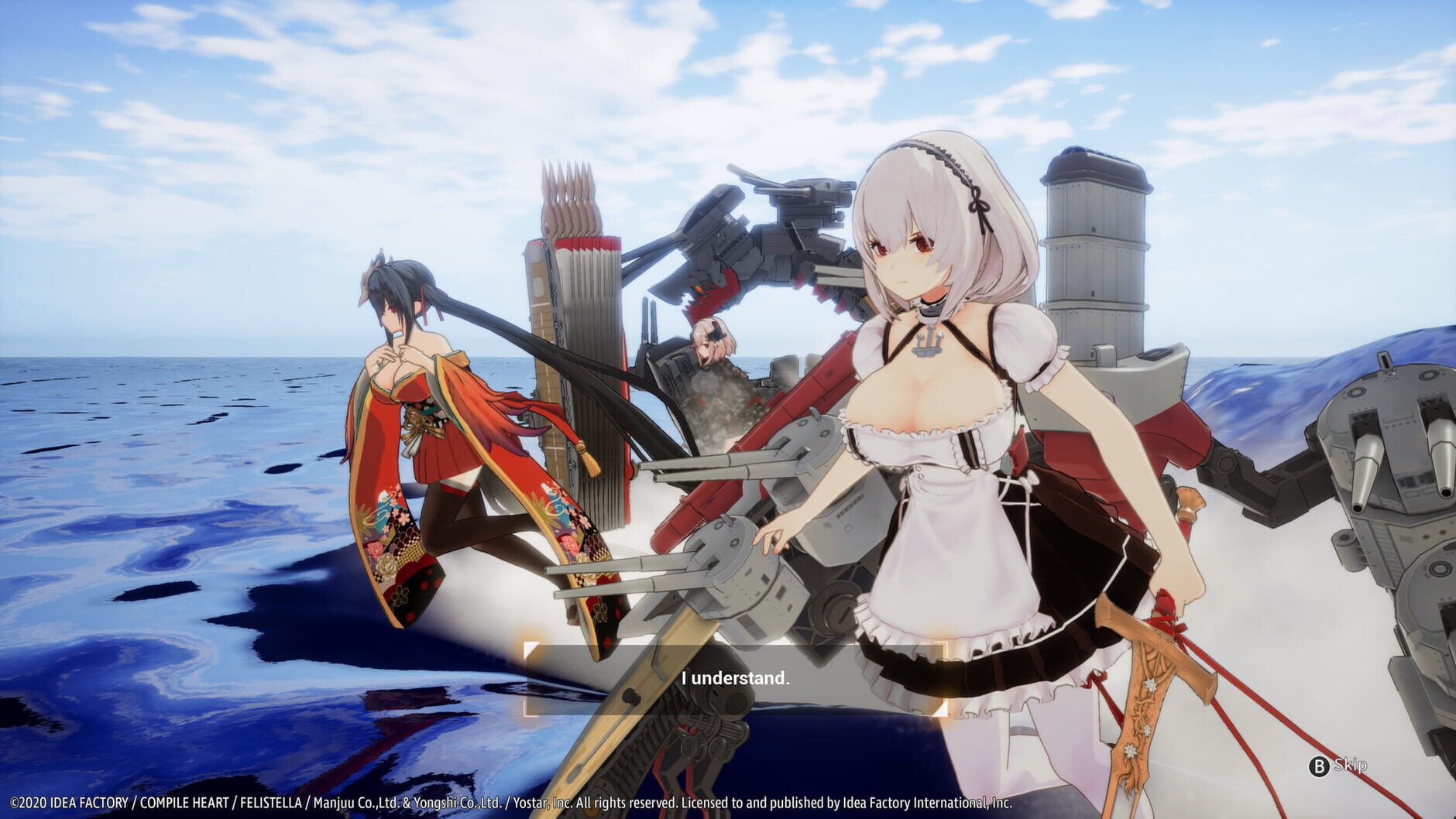 Screenshot for Azur Lane: Crosswave - Sirius