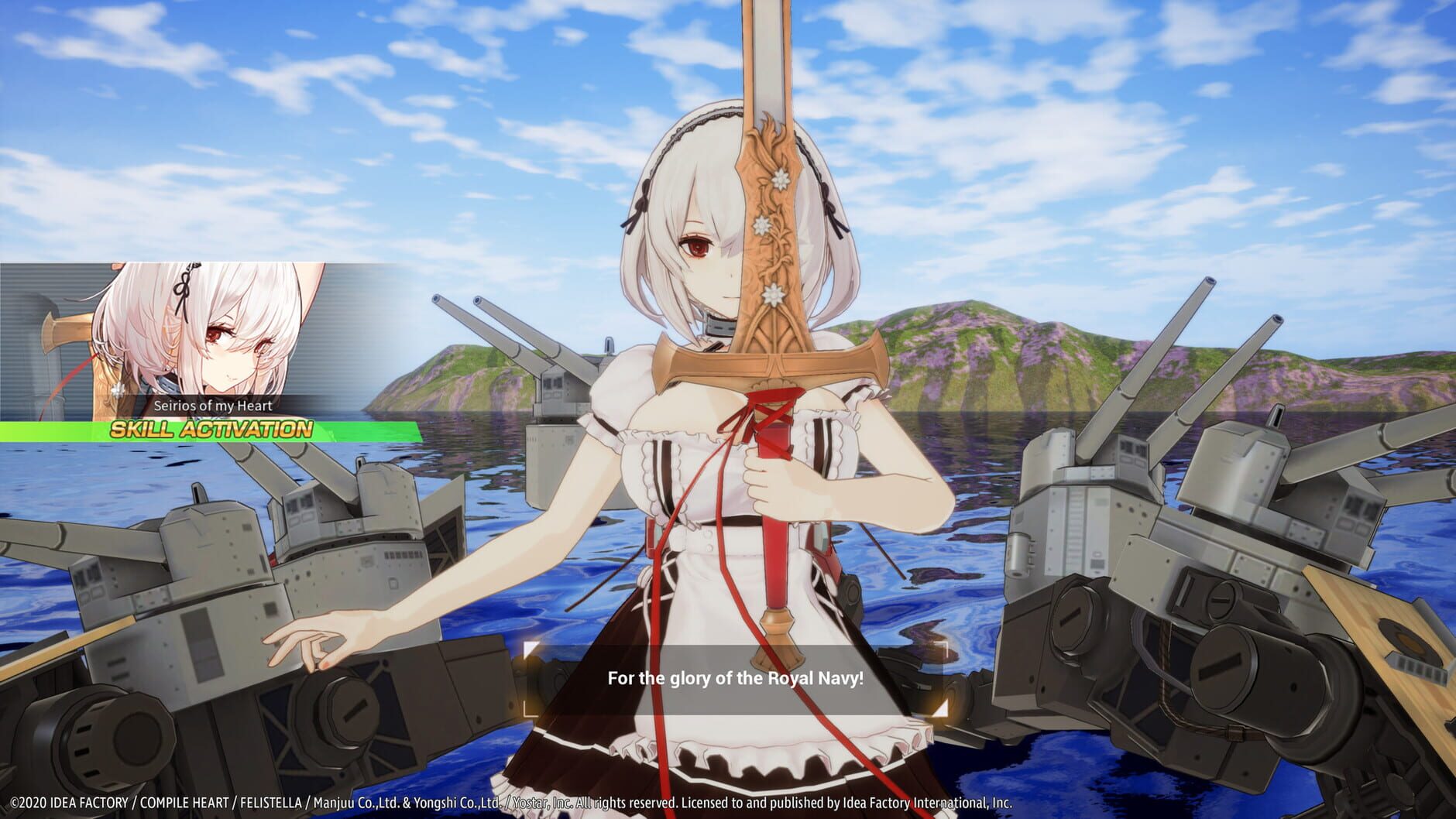 Screenshot for Azur Lane: Crosswave - Sirius