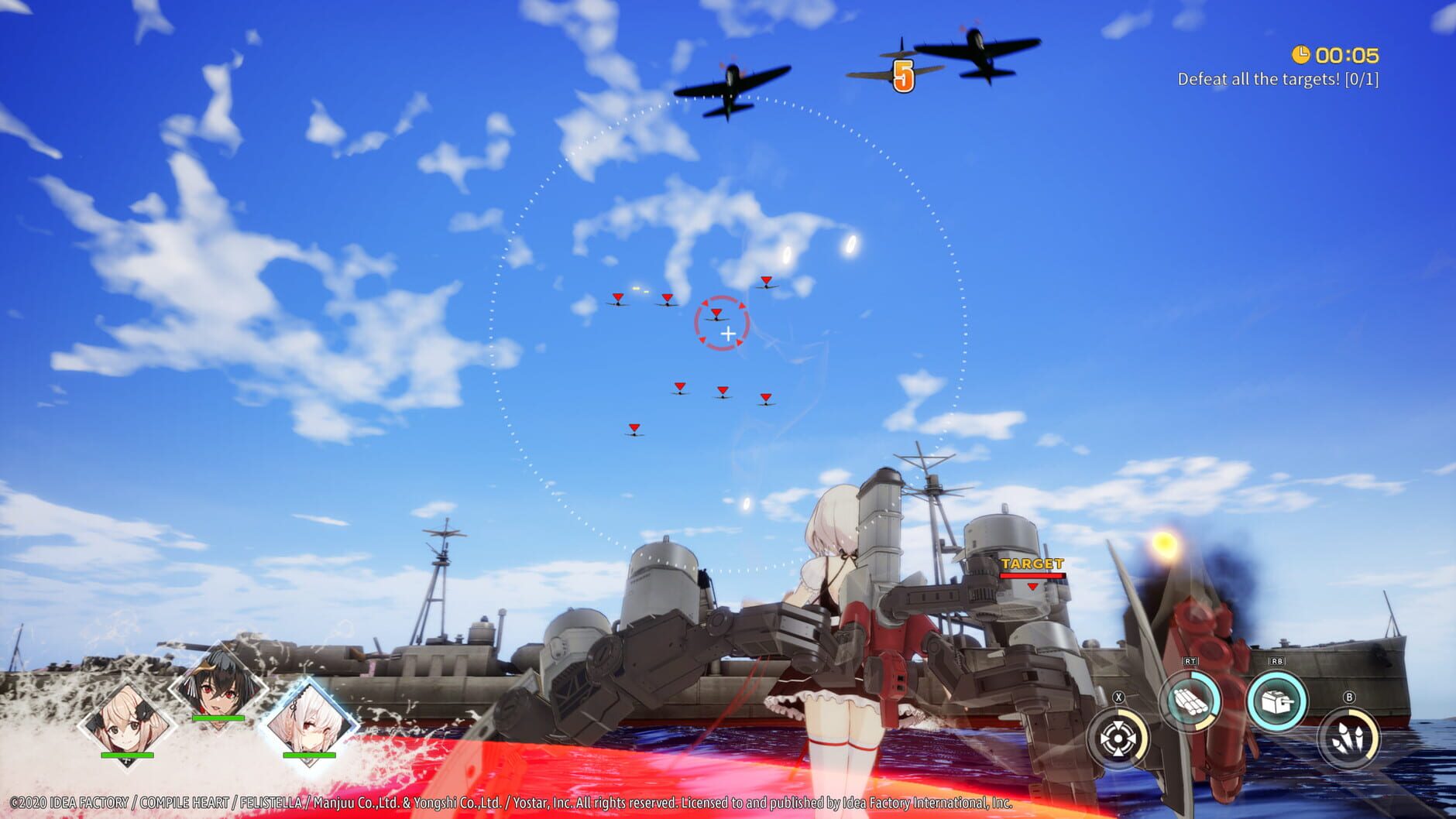 Screenshot for Azur Lane: Crosswave - Sirius