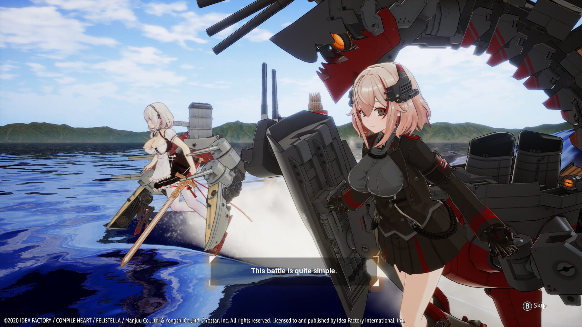 Screenshot for Azur Lane: Crosswave - Roon