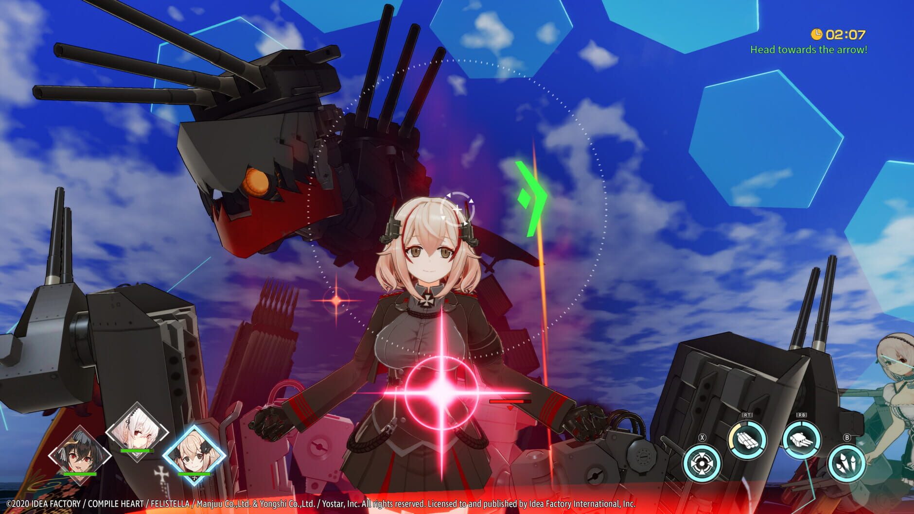 Screenshot for Azur Lane: Crosswave - Roon