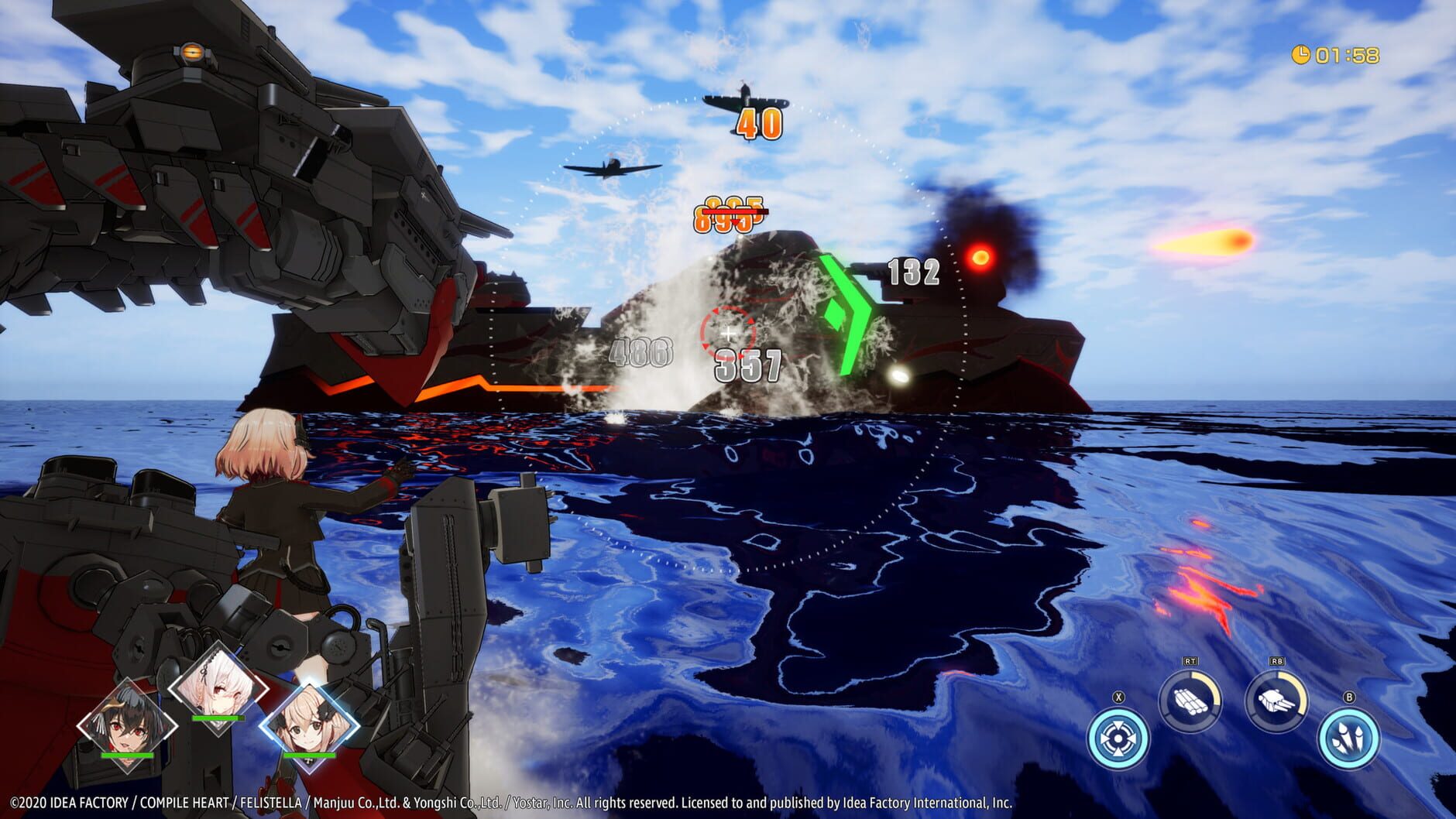 Screenshot for Azur Lane: Crosswave - Roon