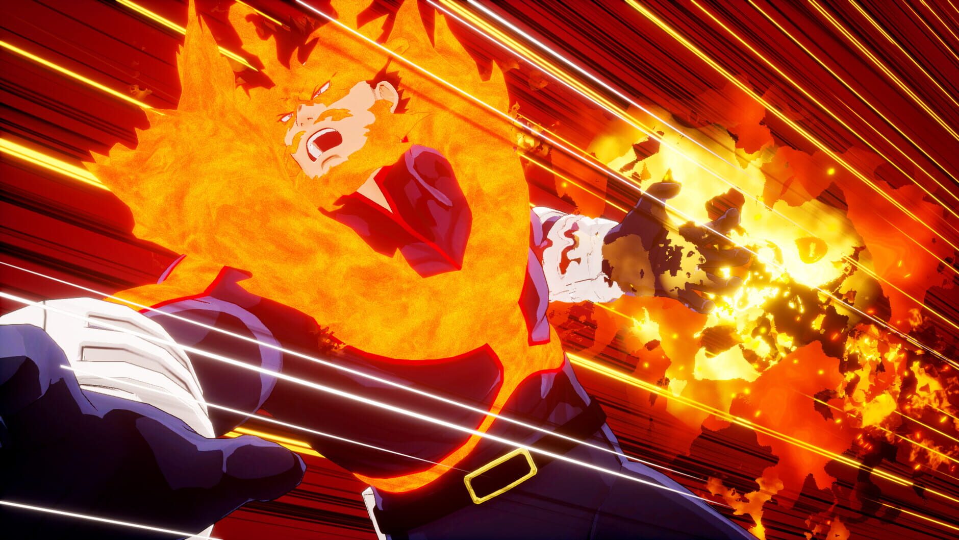 Screenshot for My Hero One's Justice: Playable Character - Pro Hero Endeavor