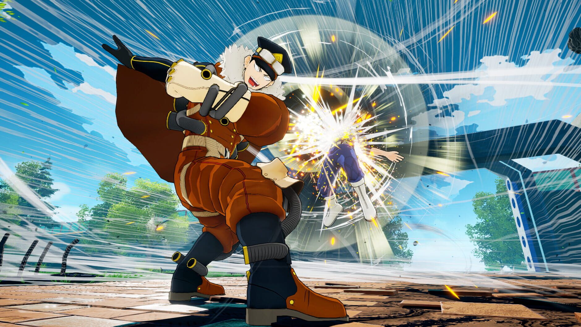 Screenshot for My Hero One's Justice: Playable Character - Inasa Yoarashi