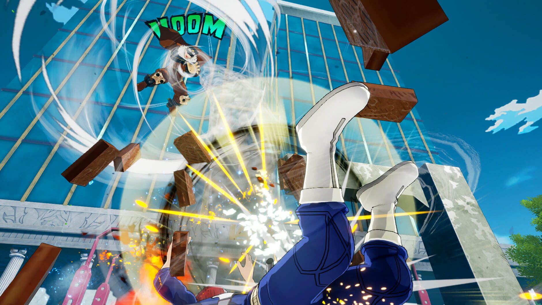 Screenshot for My Hero One's Justice: Playable Character - Inasa Yoarashi