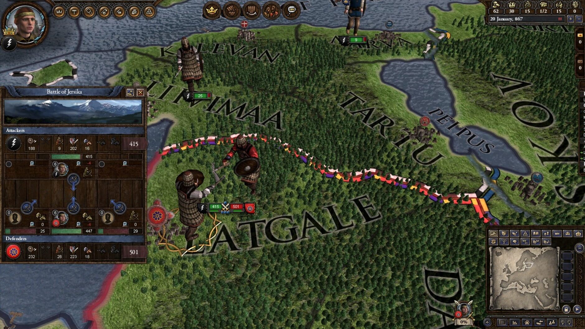 Screenshot for Crusader Kings II: Finno-Ugric Unit Pack