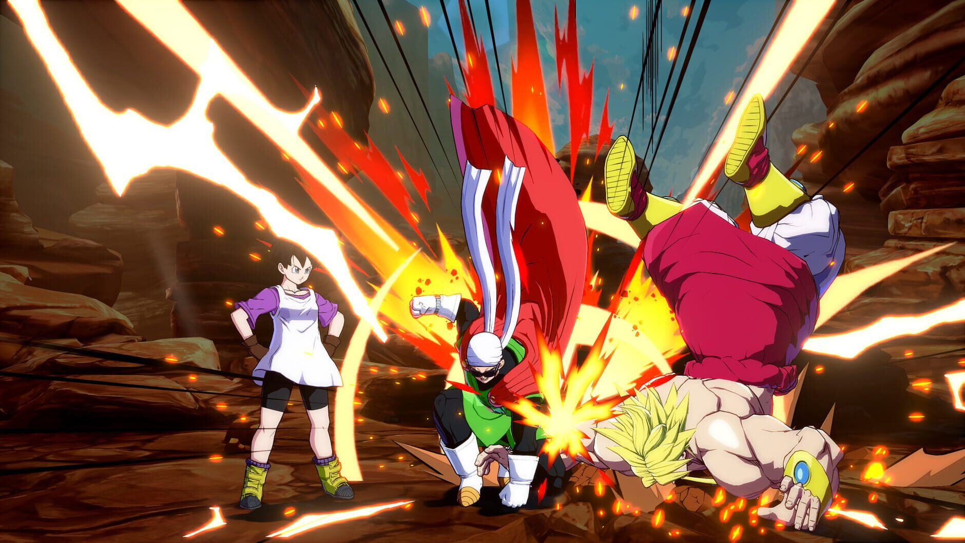 Screenshot for Dragon Ball FighterZ: Videl