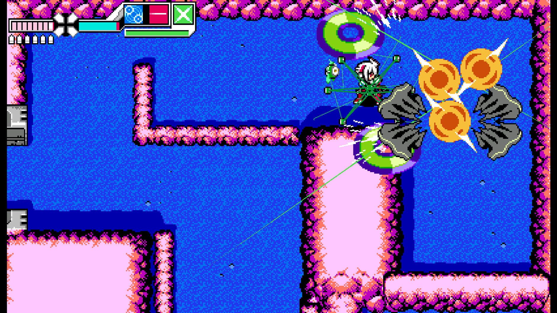 Screenshot for Blaster Master Zero II: Copen from "Luminous Avenger iX"