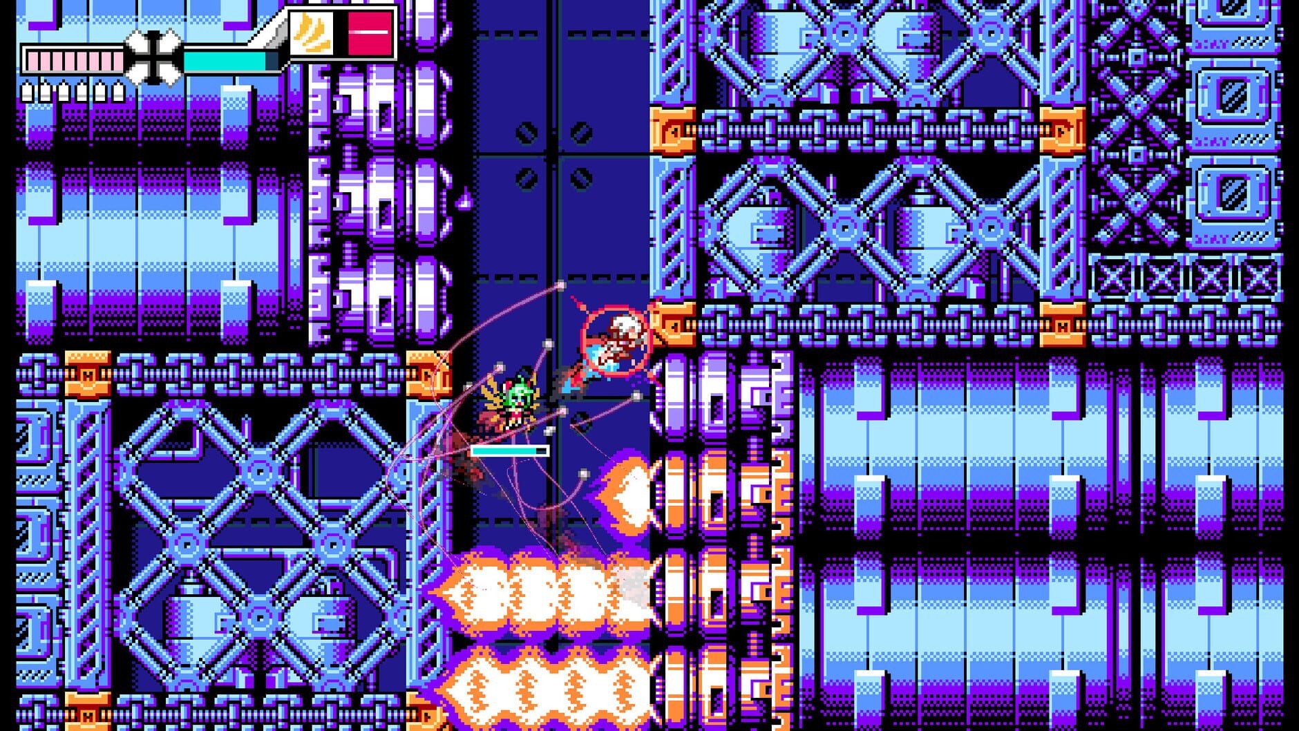 Screenshot for Blaster Master Zero II: Copen from "Luminous Avenger iX"