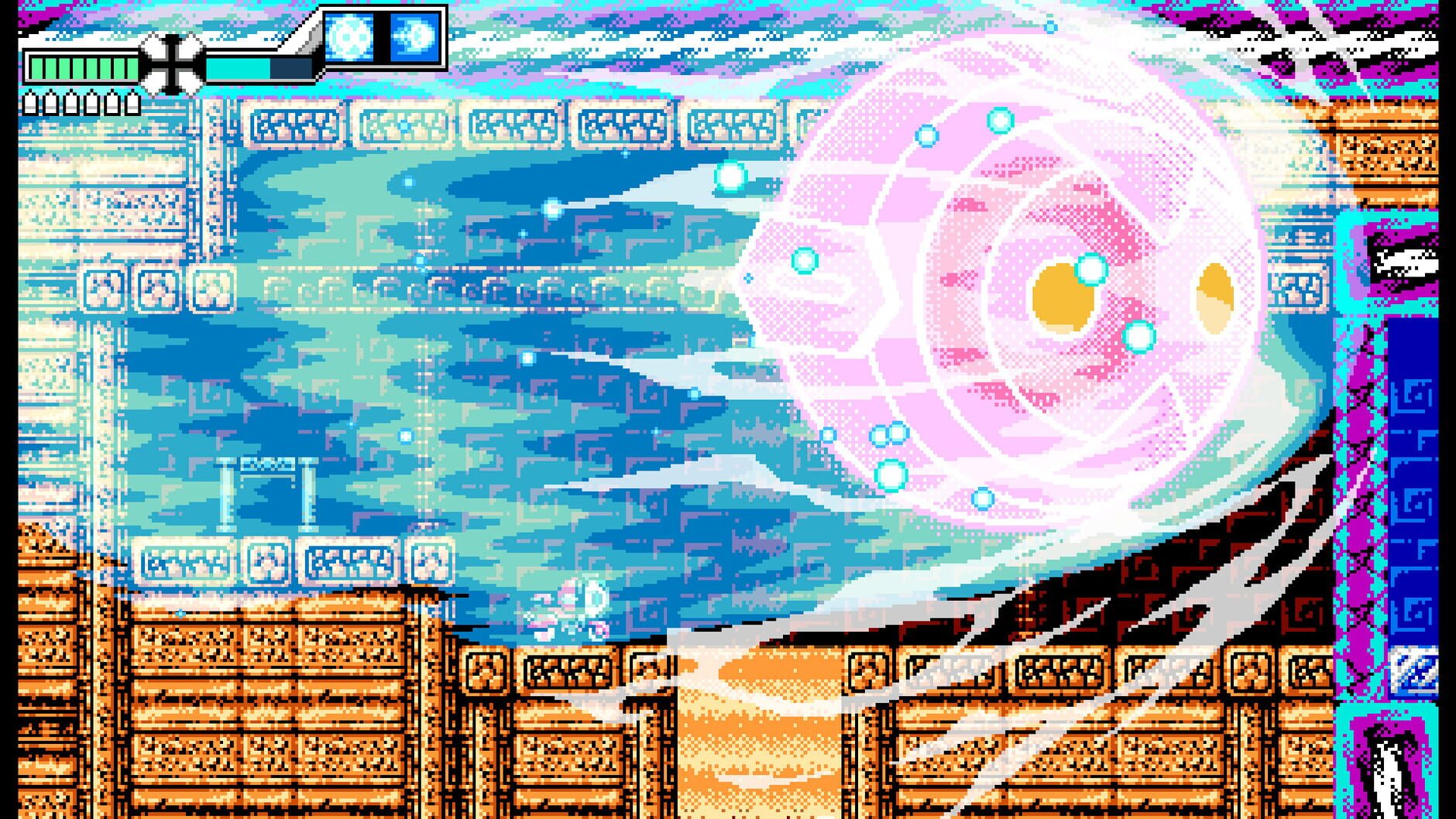 Screenshot for Blaster Master Zero II: Copen from "Luminous Avenger iX"