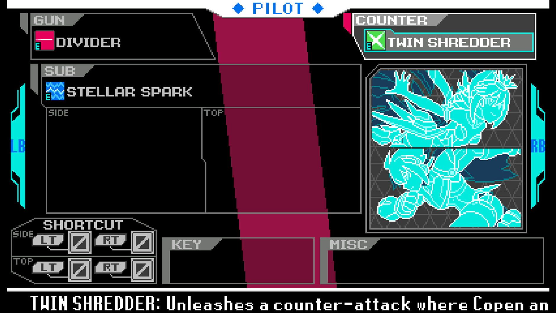 Screenshot for Blaster Master Zero II: Copen from "Luminous Avenger iX"