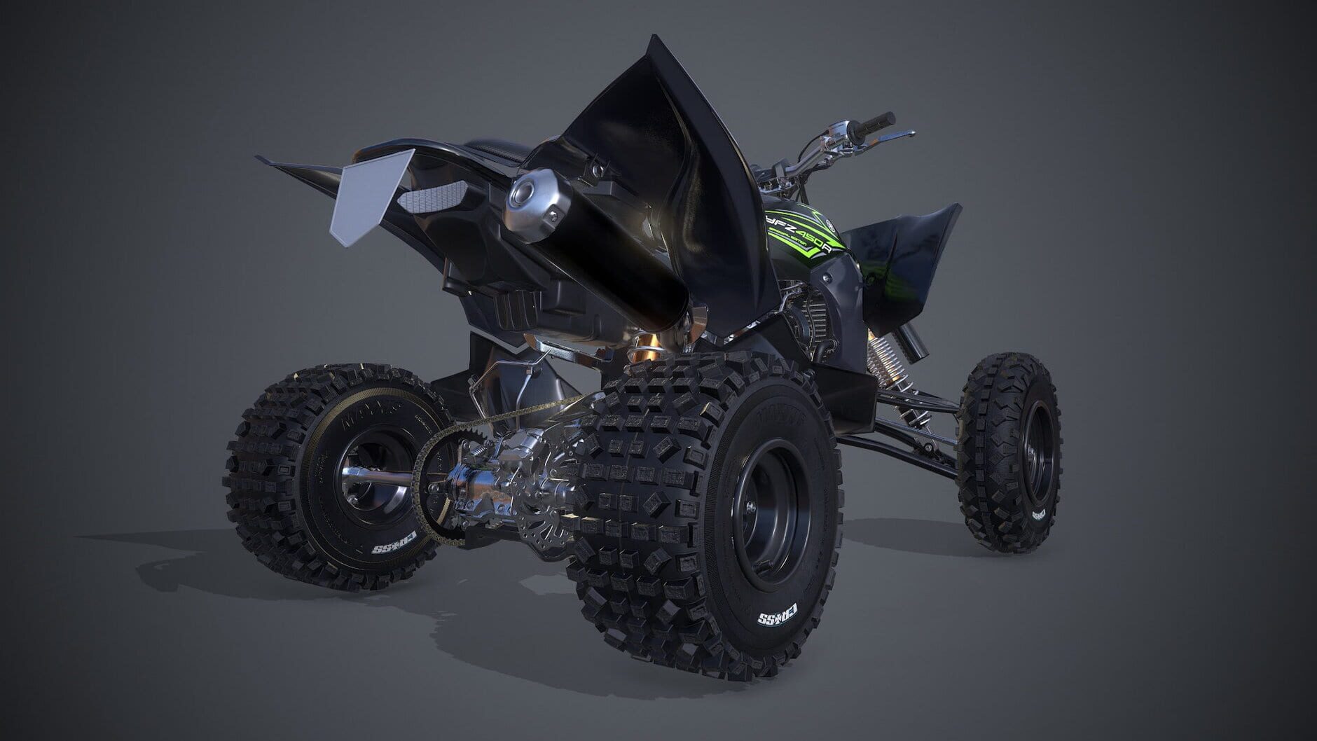 Screenshot for MX vs. ATV: All Out - 2017 Yamaha YFZ450R