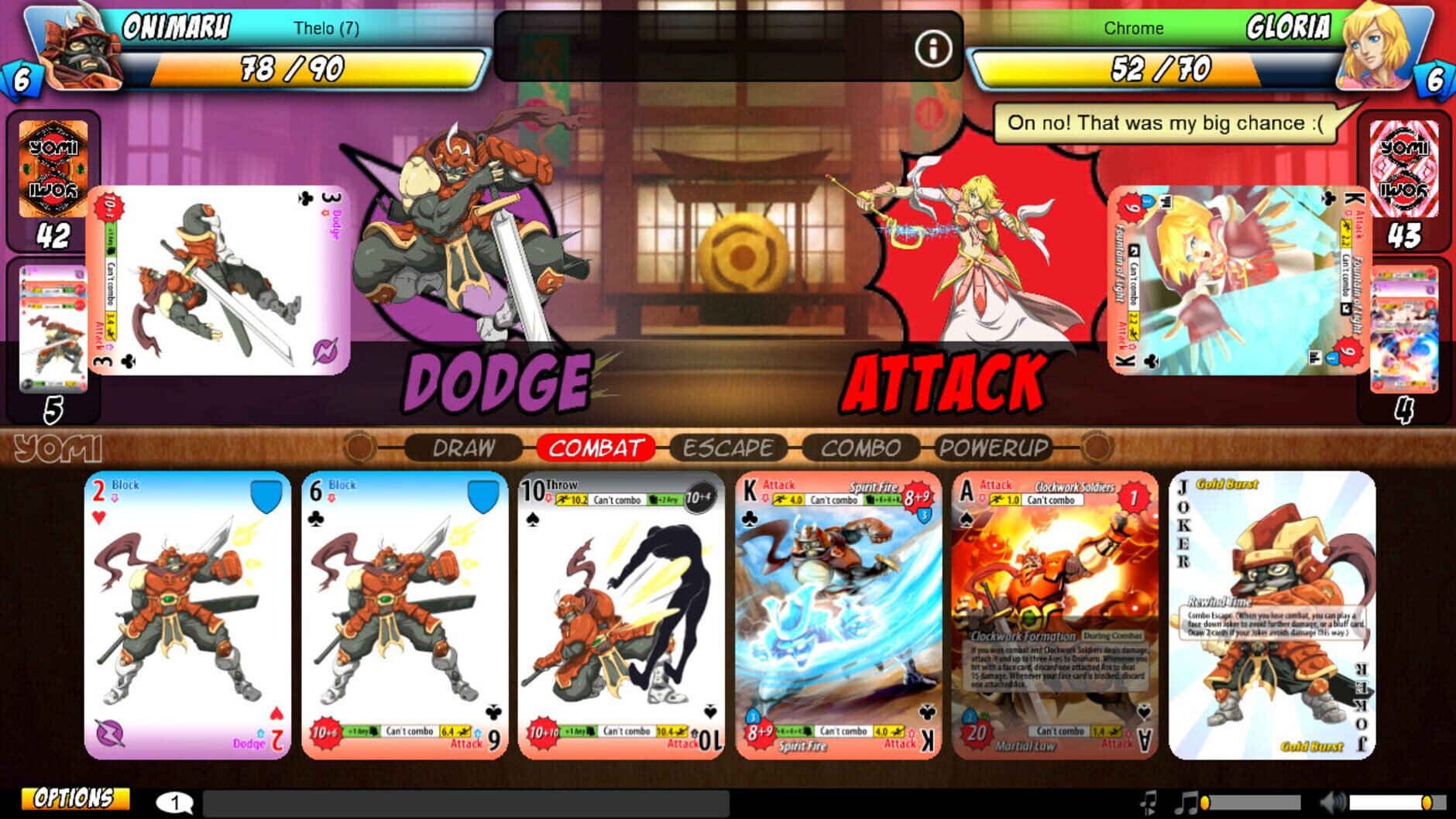 Screenshot for Yomi: Expansion Characters
