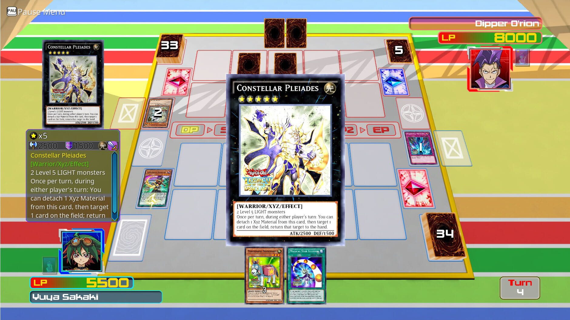 Screenshot for Yu-Gi-Oh! Legacy of the Duelist: Arc-V Sora and Dipper