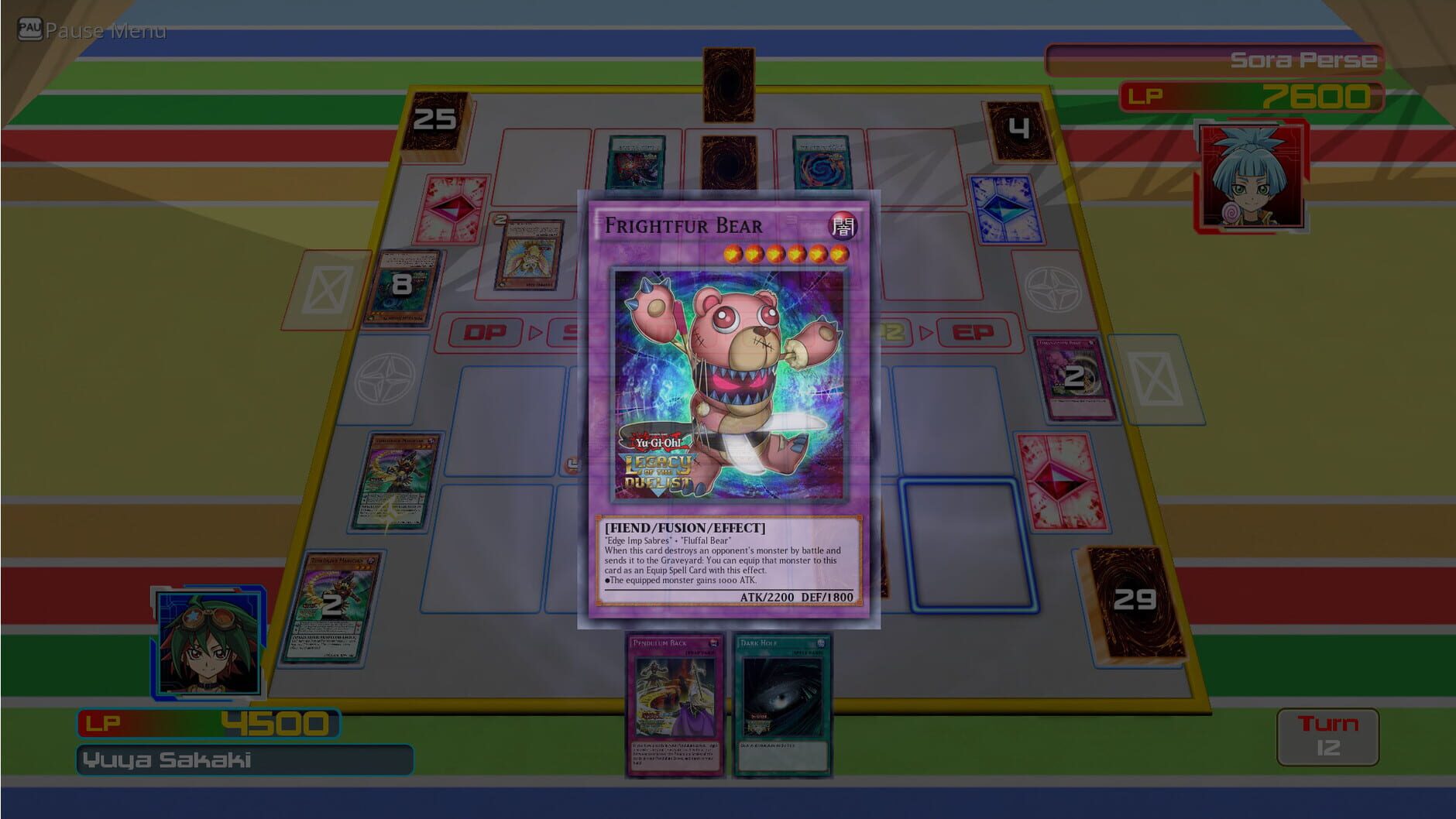 Screenshot for Yu-Gi-Oh! Legacy of the Duelist: Arc-V Sora and Dipper