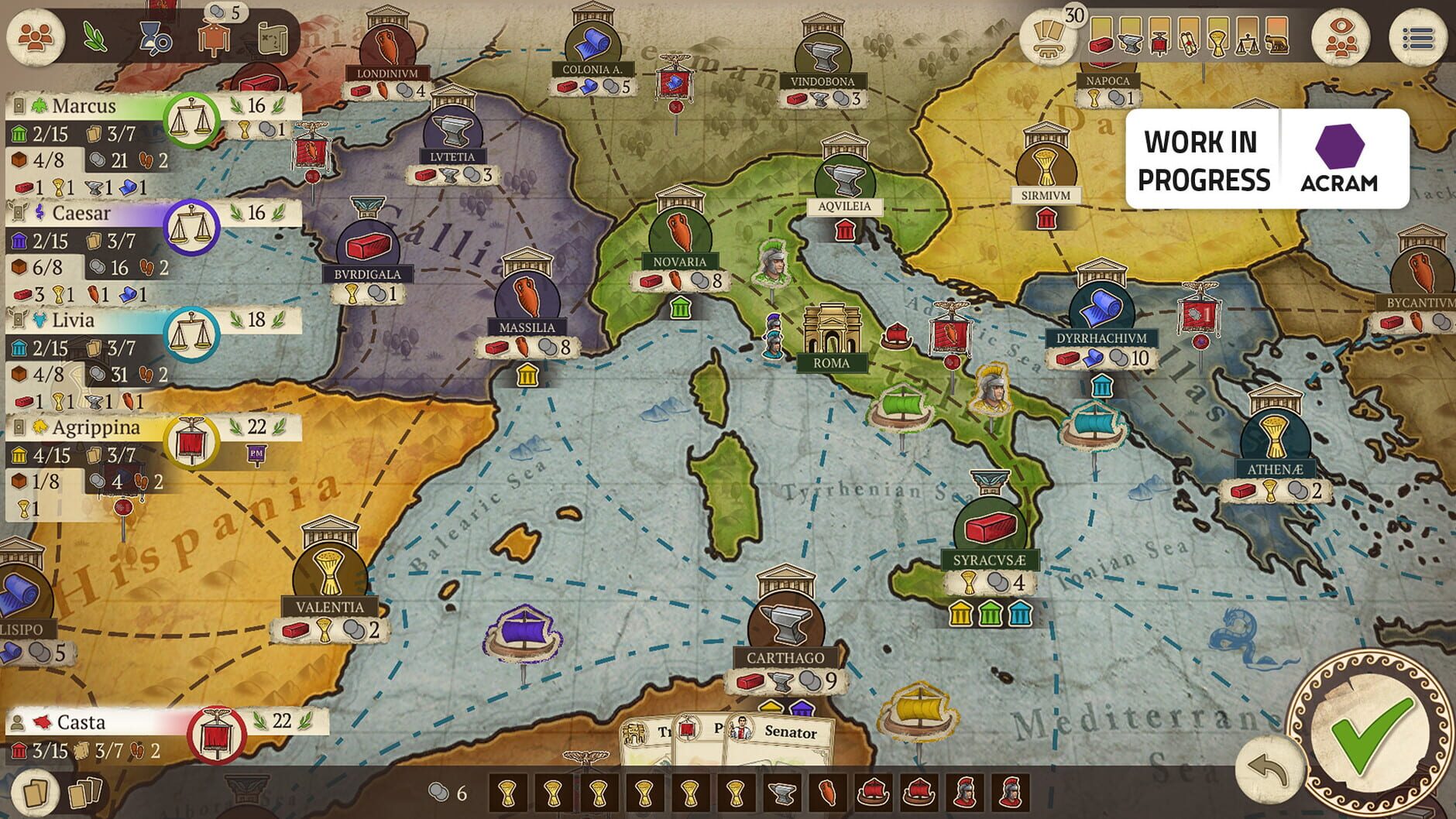 Screenshot for Concordia: Digital Edition
