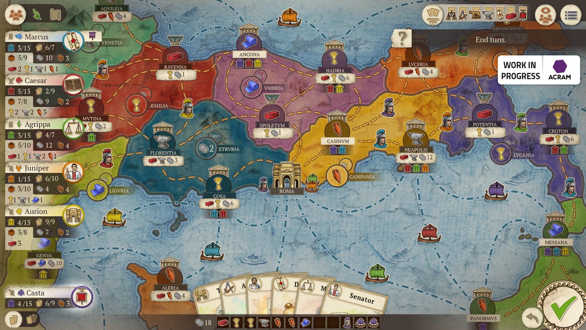 Screenshot for Concordia: Digital Edition