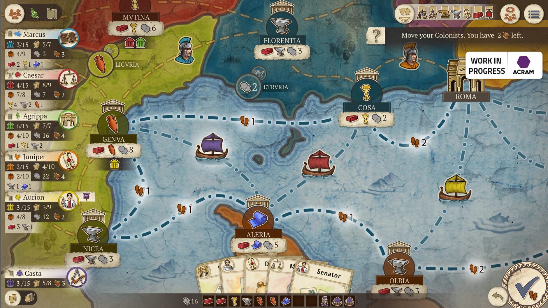 Screenshot for Concordia: Digital Edition