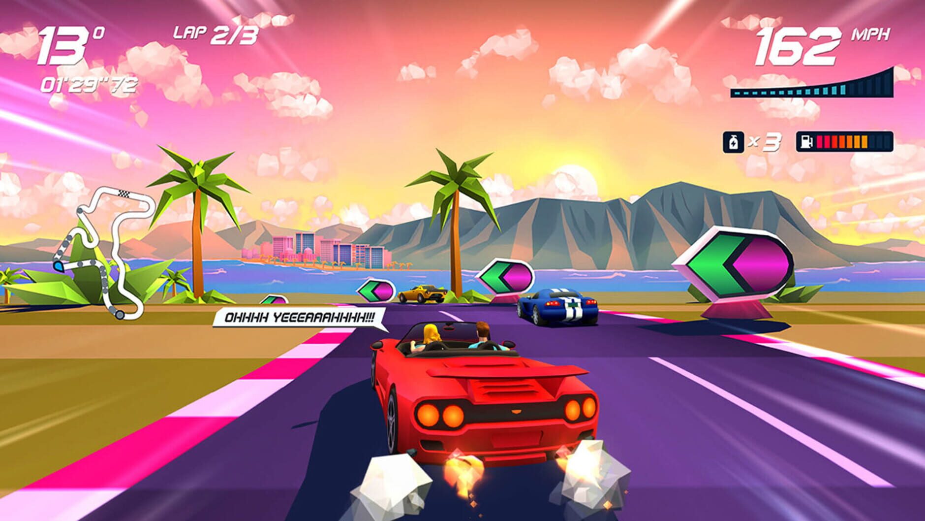 Screenshot for Horizon Chase Turbo: Summer Vibes