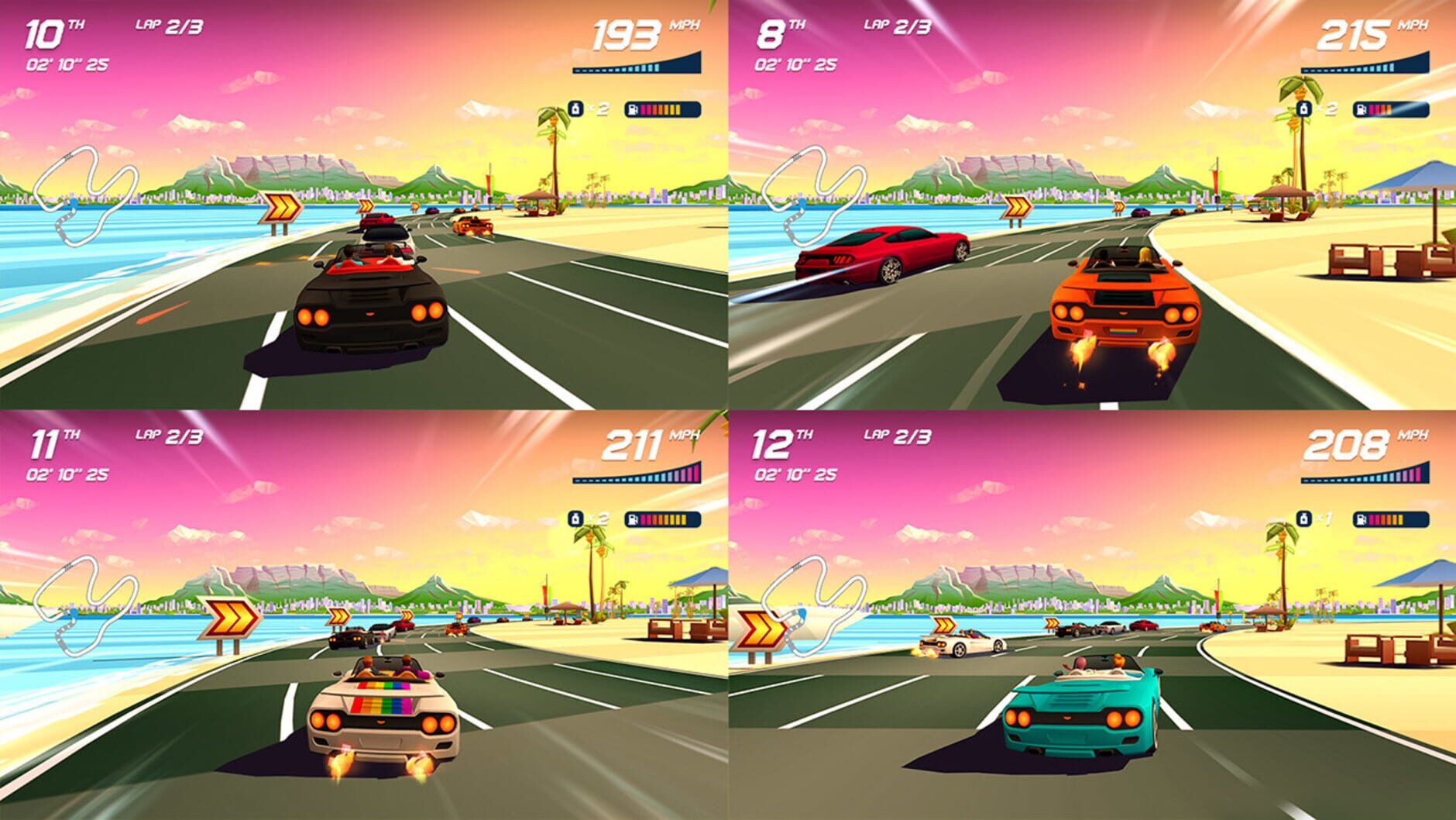 Screenshot for Horizon Chase Turbo: Summer Vibes