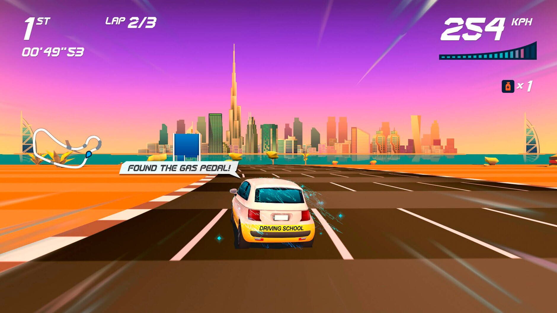 Screenshot for Horizon Chase Turbo: Rookie Series