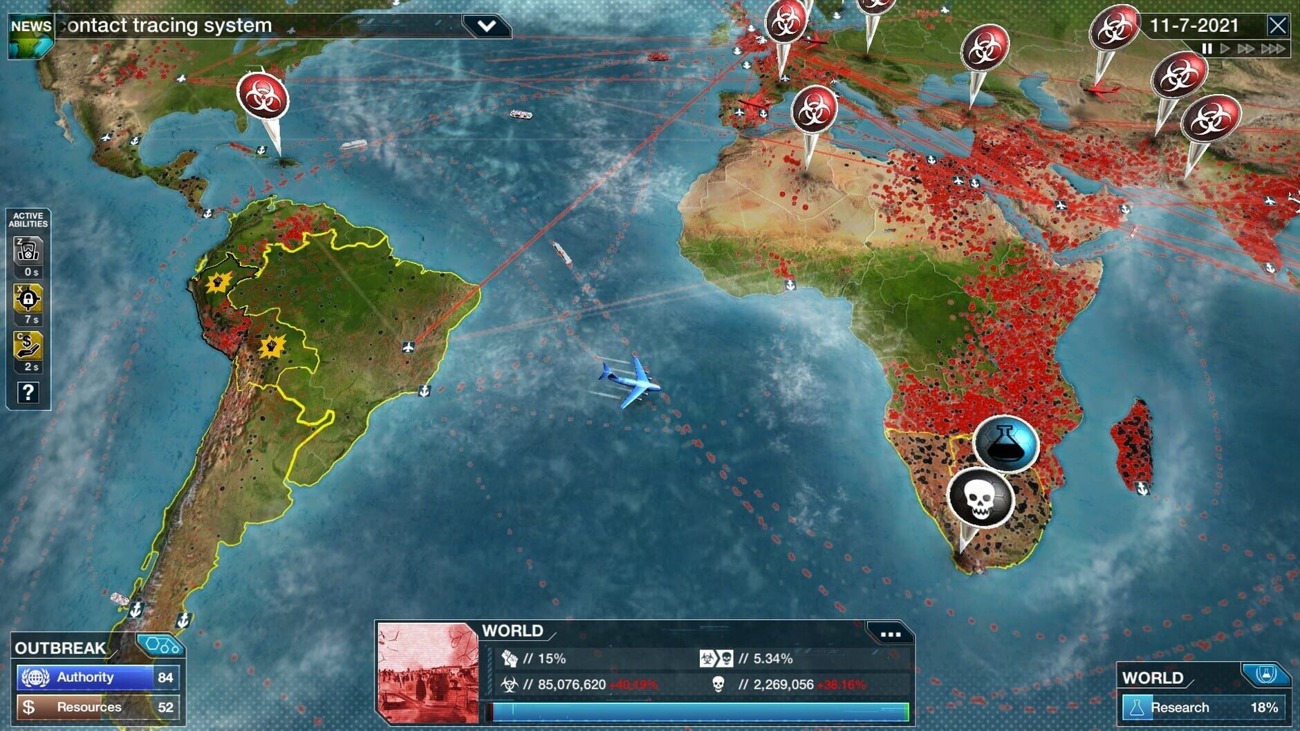 Screenshot for Plague Inc: The Cure
