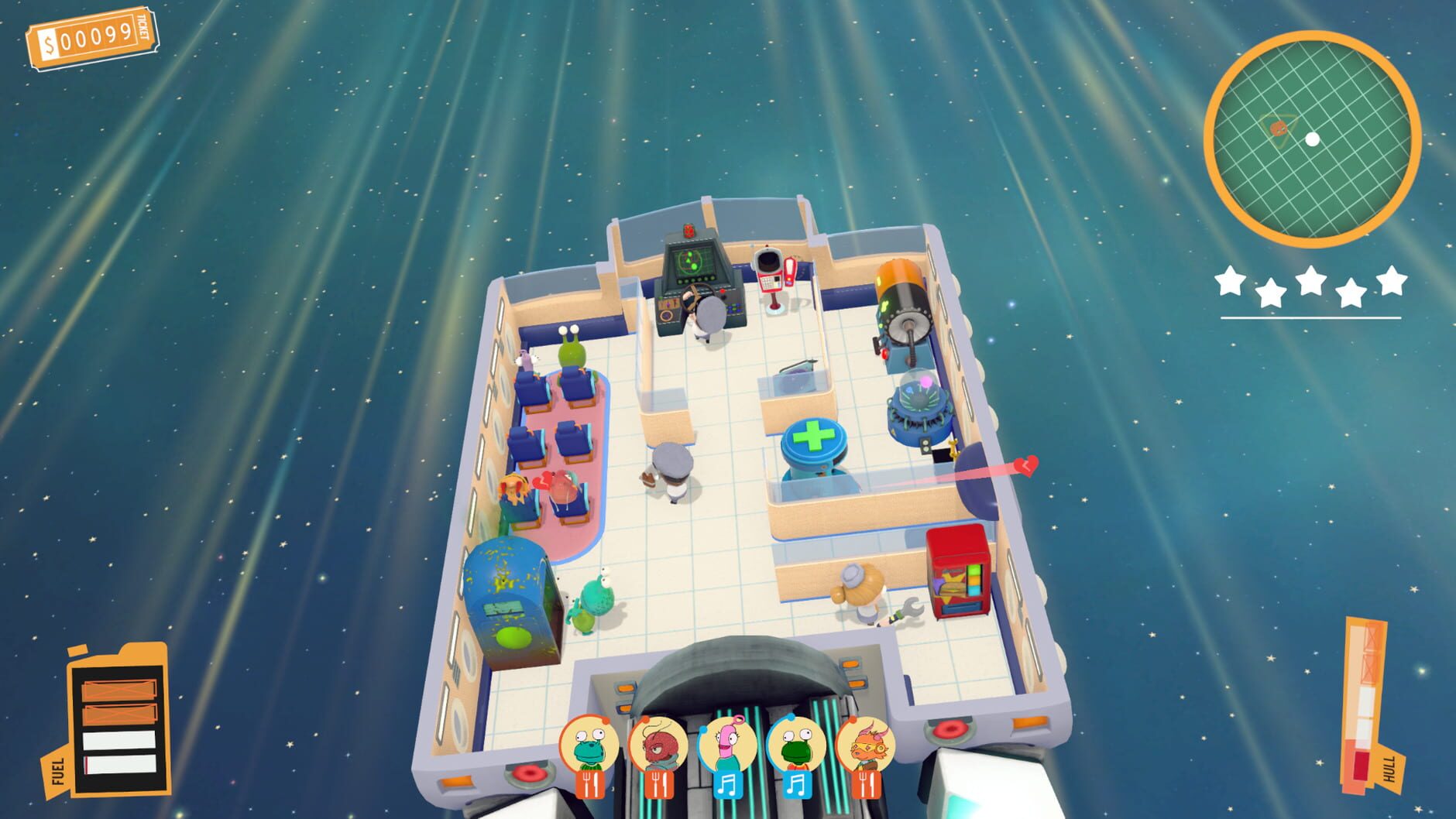 Screenshot for Spacelines from the Far Out