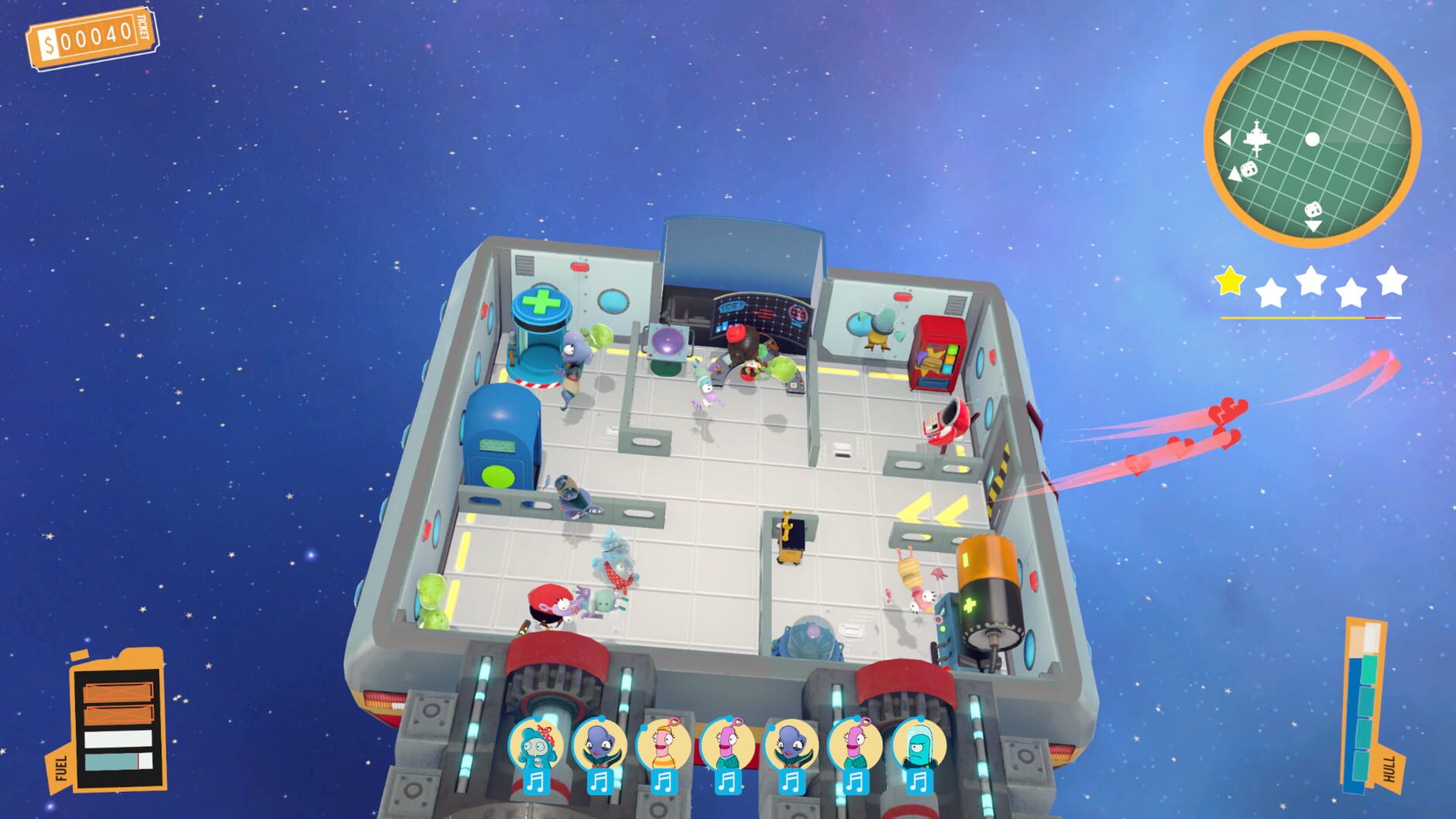 Screenshot for Spacelines from the Far Out