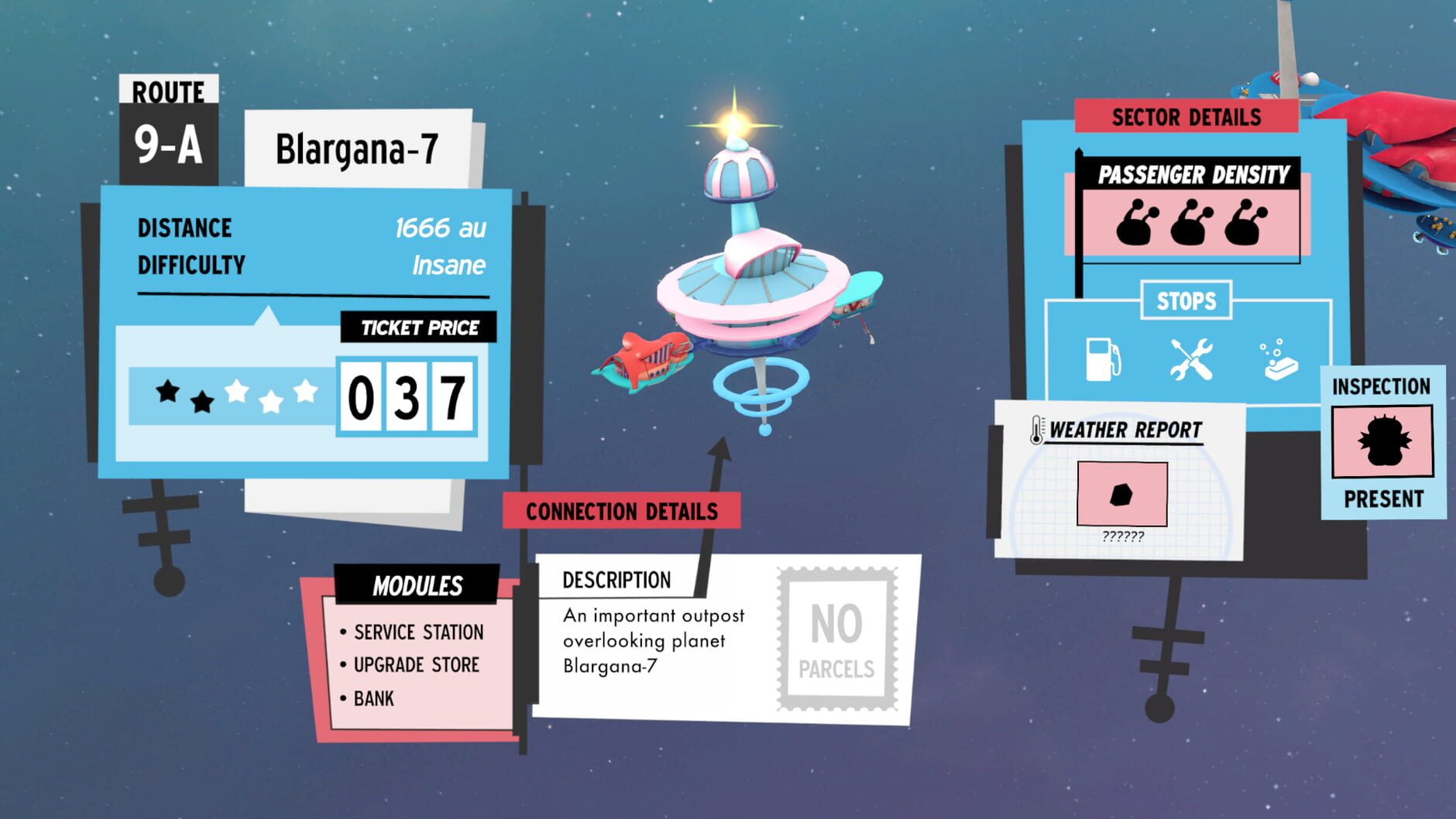 Screenshot for Spacelines from the Far Out