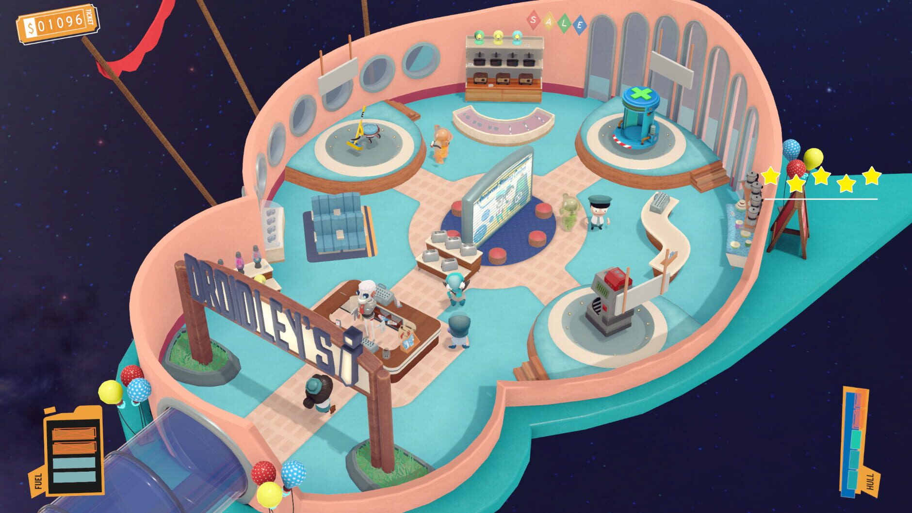 Screenshot for Spacelines from the Far Out