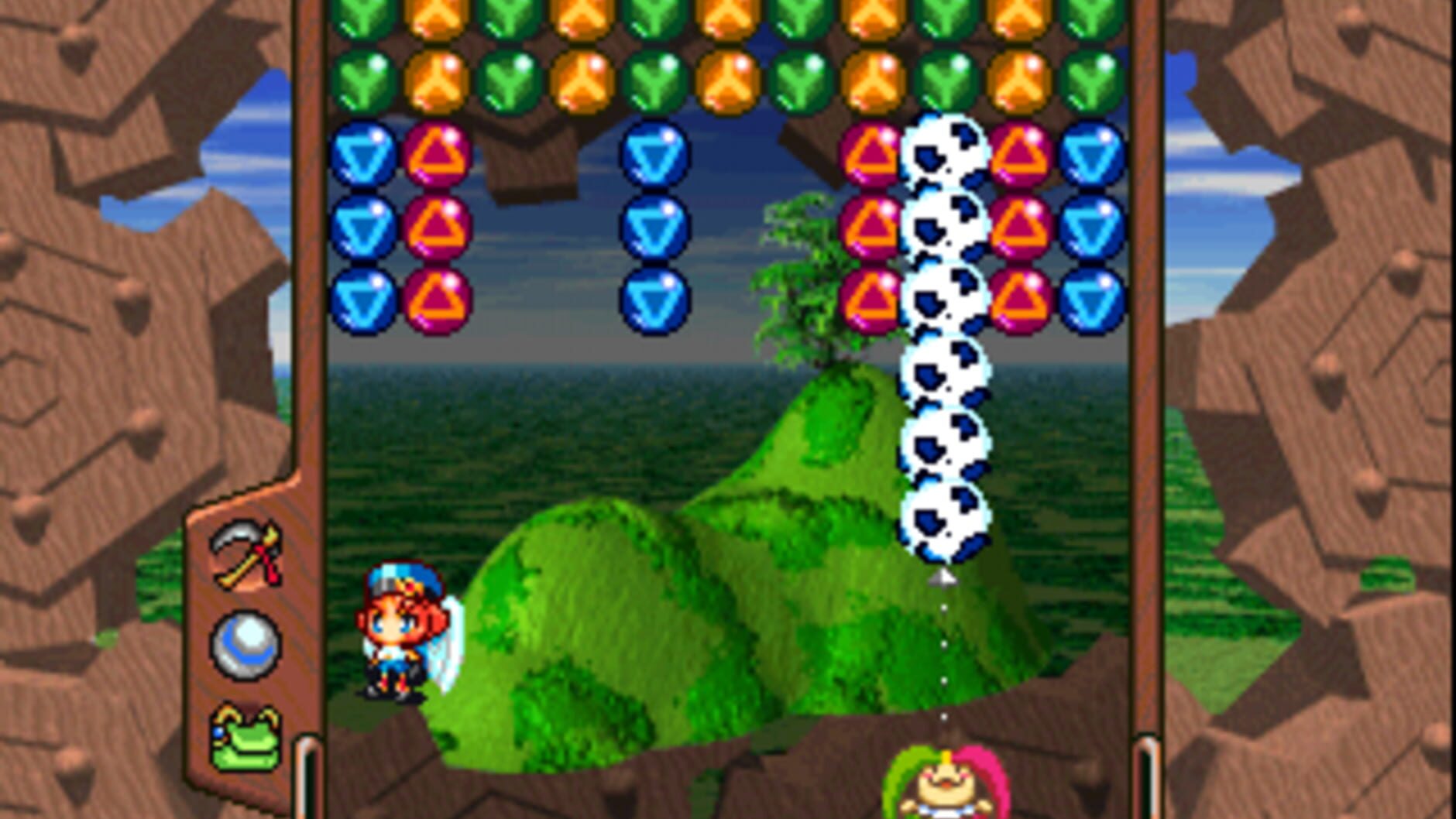 Screenshot for Magical Drop F: Daibouken Mo Raku Janai!