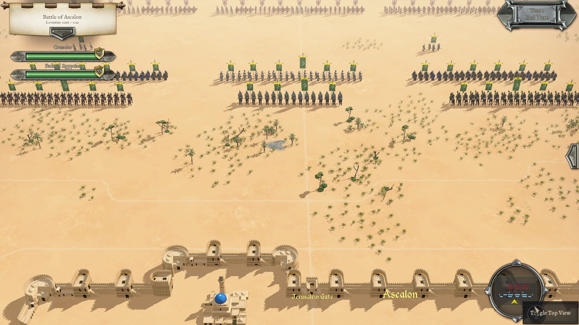 Screenshot for Field of Glory II: Medieval - Swords and Scimitars