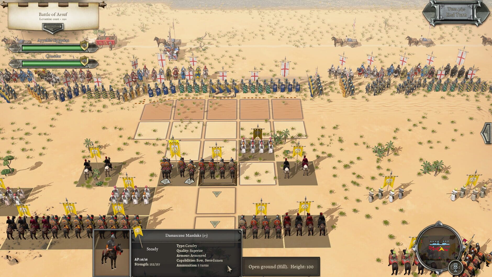 Screenshot for Field of Glory II: Medieval - Swords and Scimitars