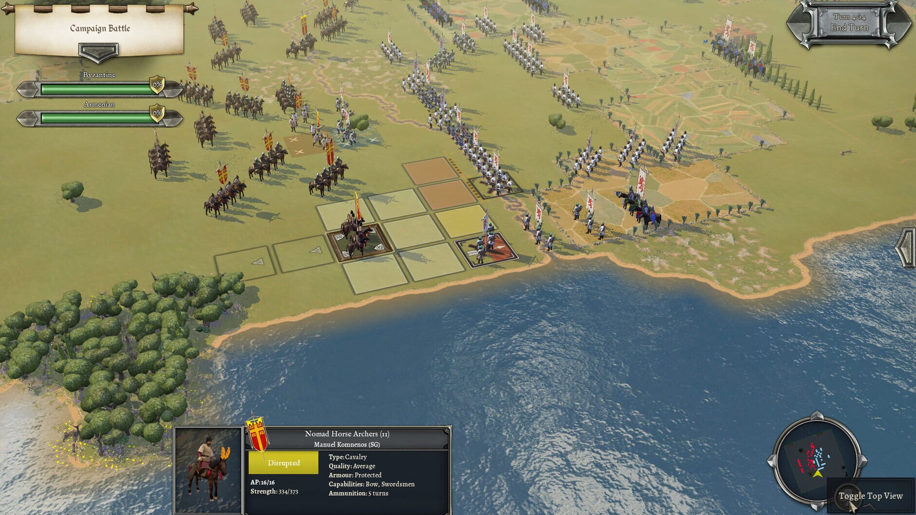 Screenshot for Field of Glory II: Medieval - Swords and Scimitars