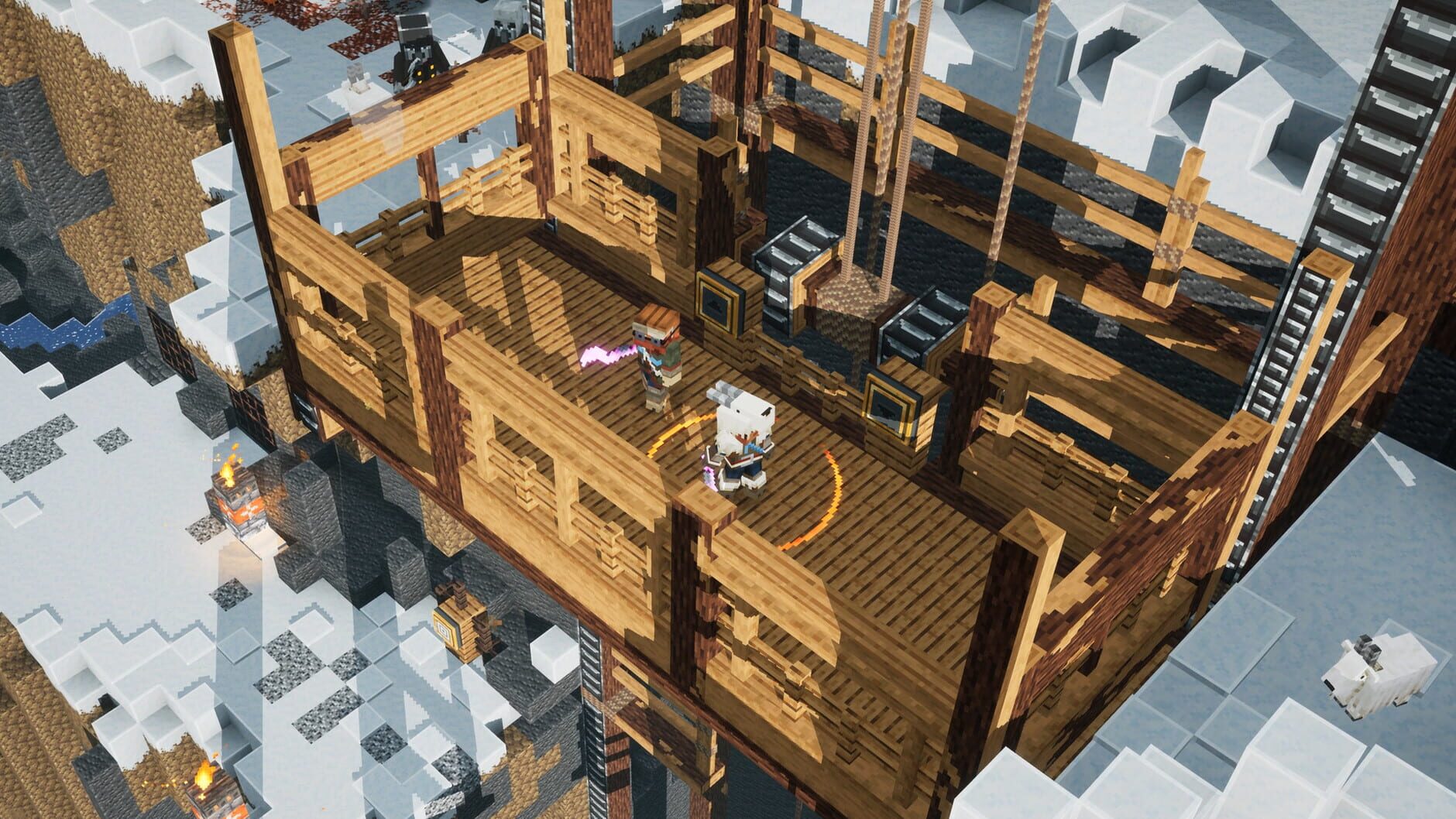 Screenshot for Minecraft Dungeons: Howling Peaks