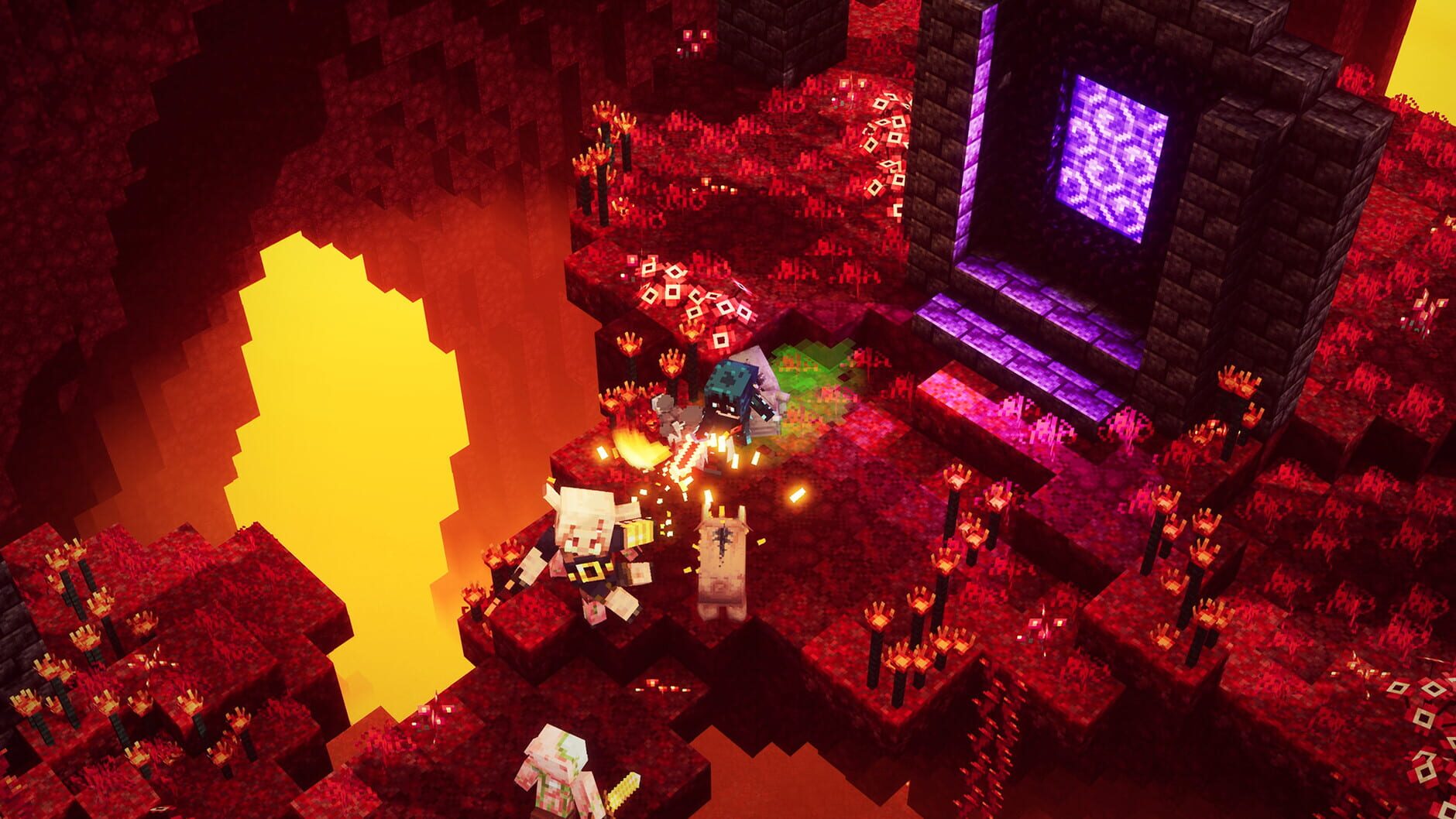 Screenshot for Minecraft Dungeons: Flames of the Nether