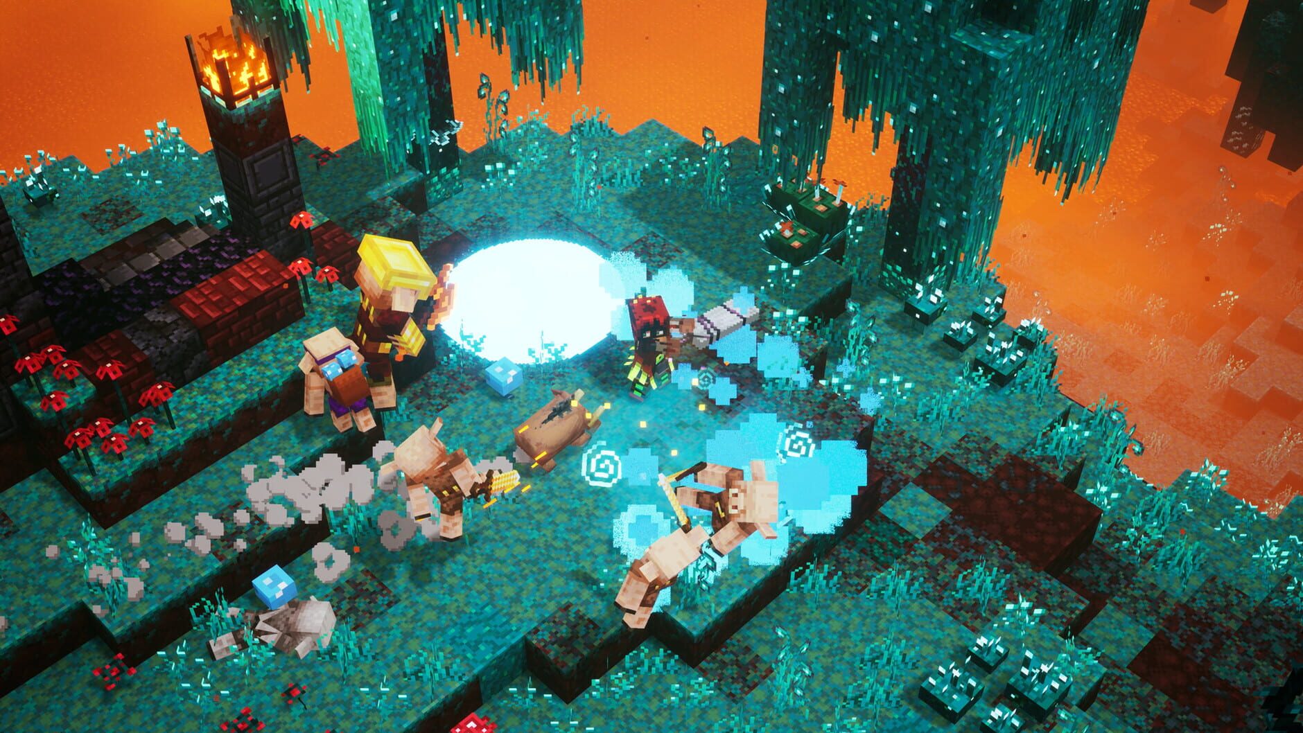 Screenshot for Minecraft Dungeons: Flames of the Nether