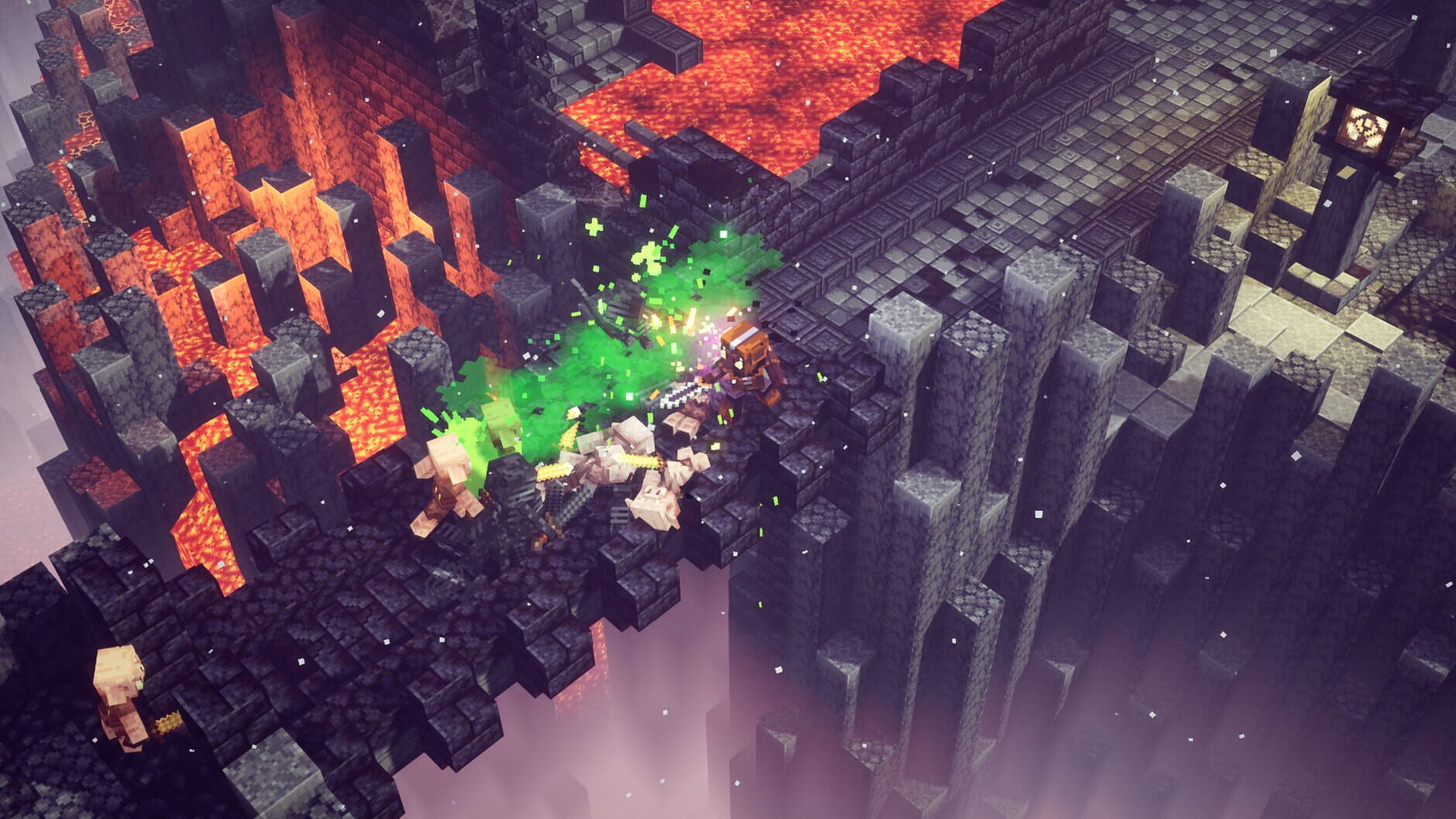 Screenshot for Minecraft Dungeons: Flames of the Nether