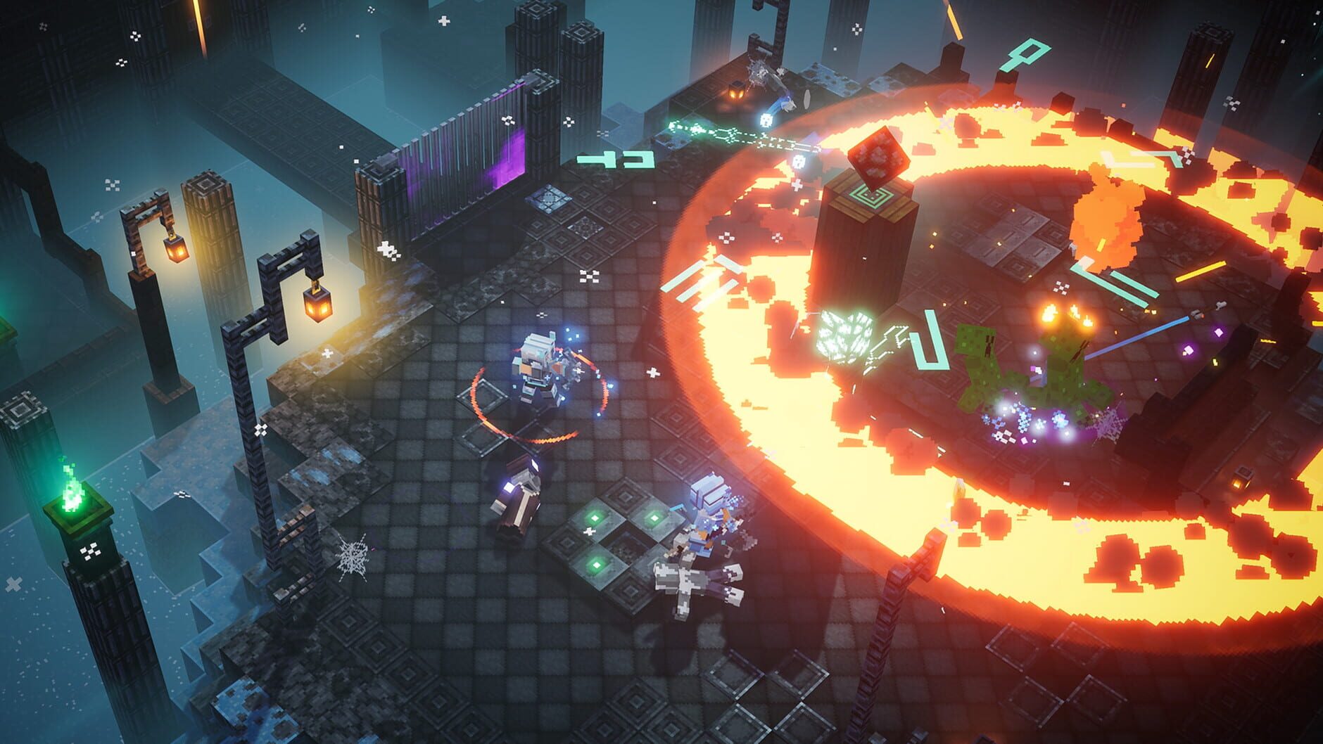 Screenshot for Minecraft Dungeons: Creeping Winter
