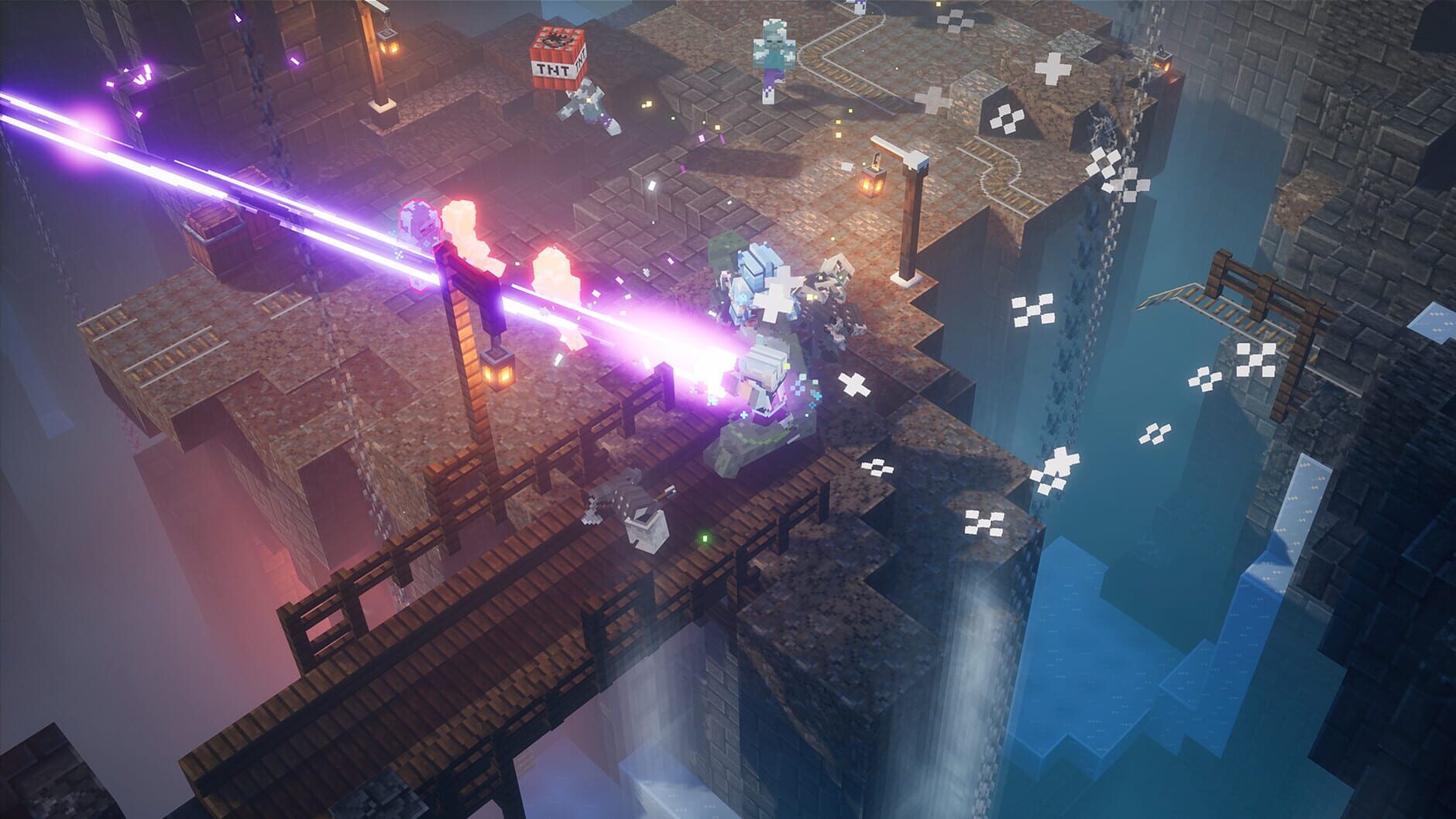 Screenshot for Minecraft Dungeons: Creeping Winter