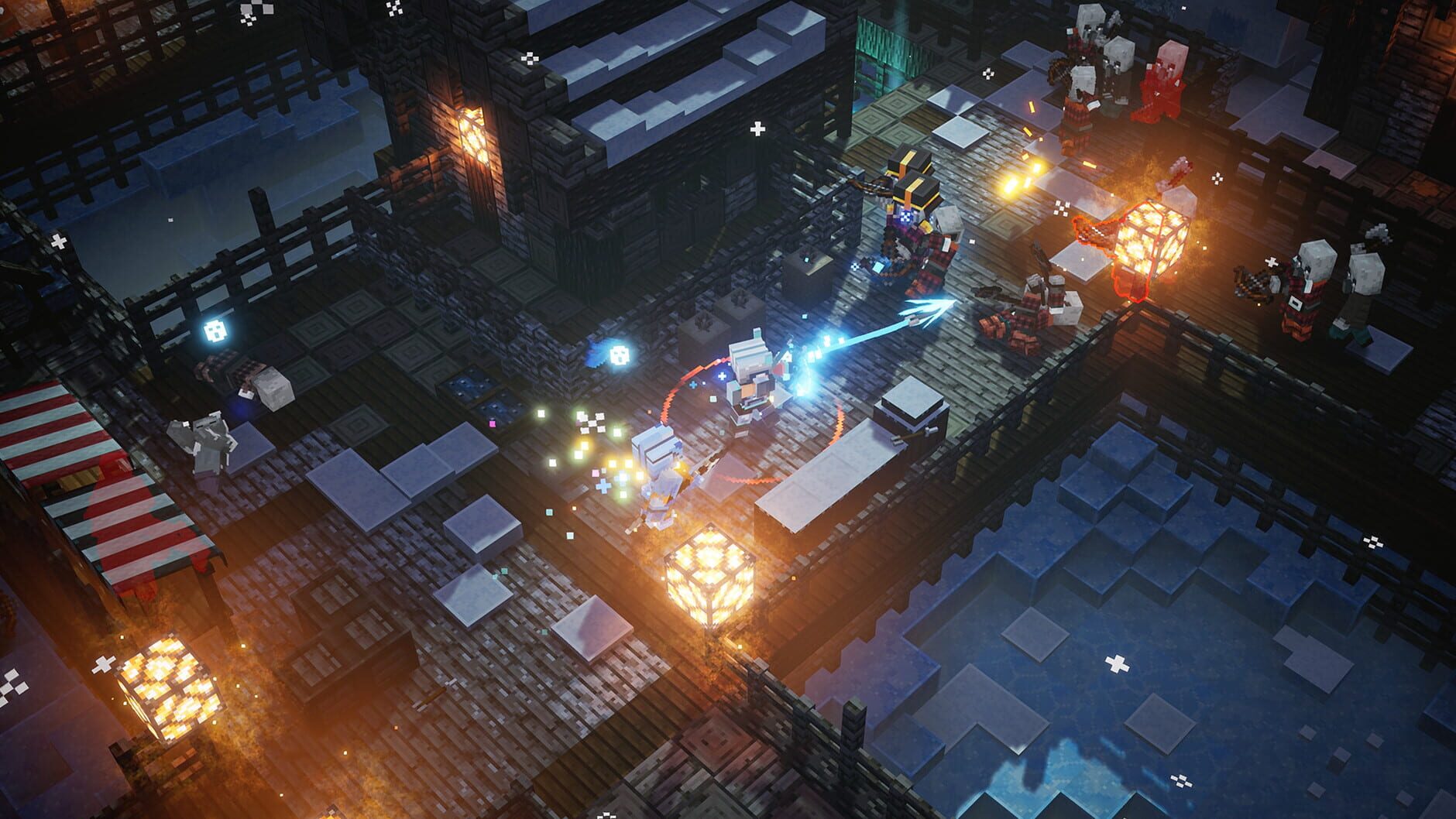 Screenshot for Minecraft Dungeons: Creeping Winter