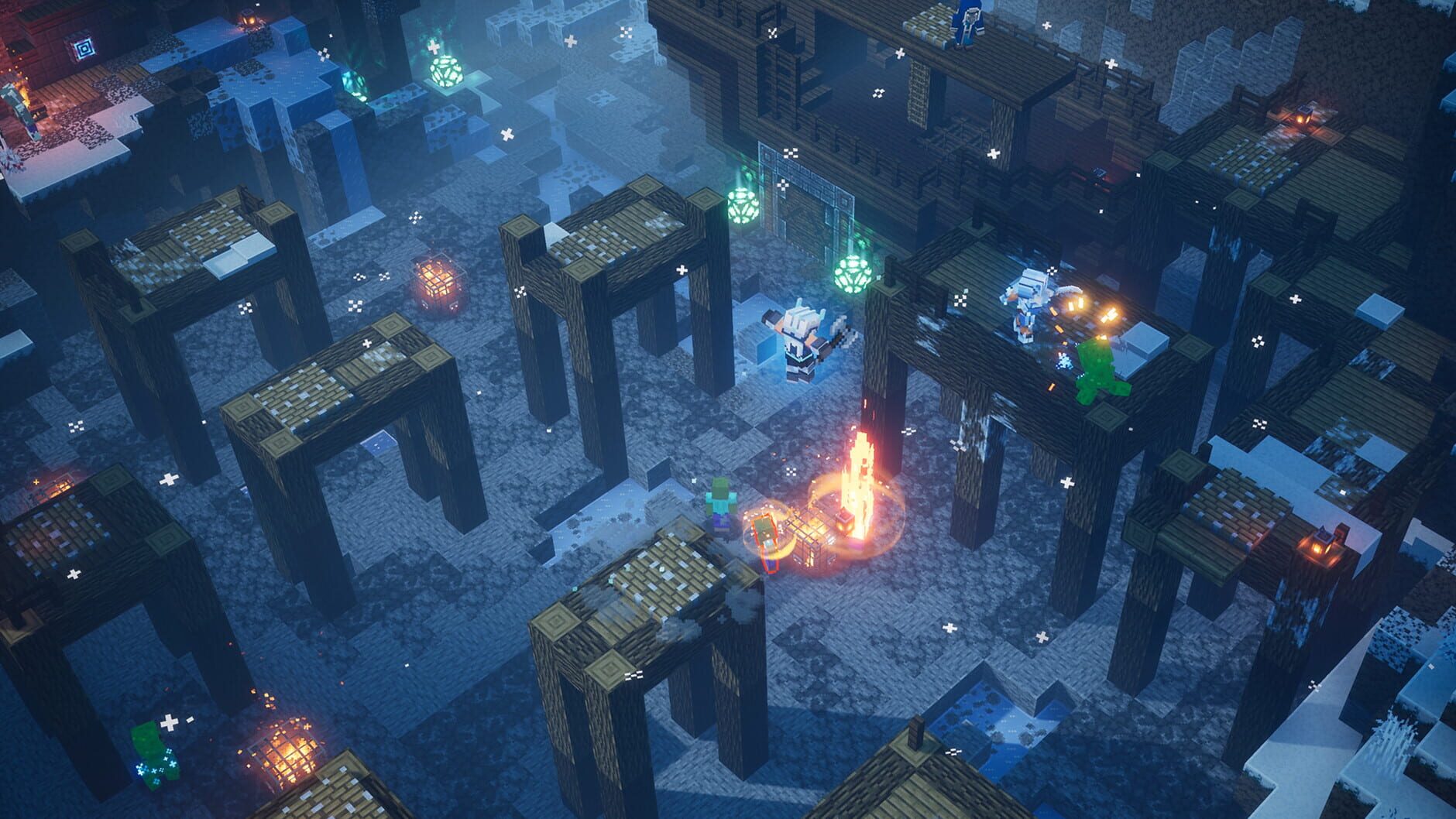 Screenshot for Minecraft Dungeons: Creeping Winter