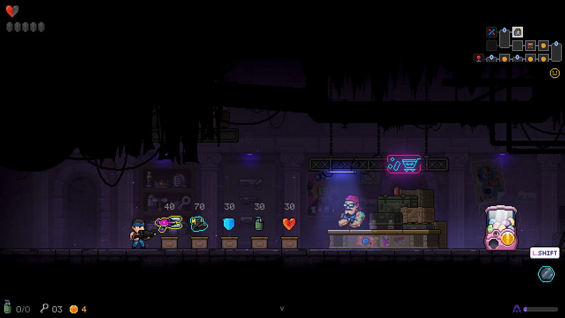 Screenshot for Neon Abyss: Alter Ego
