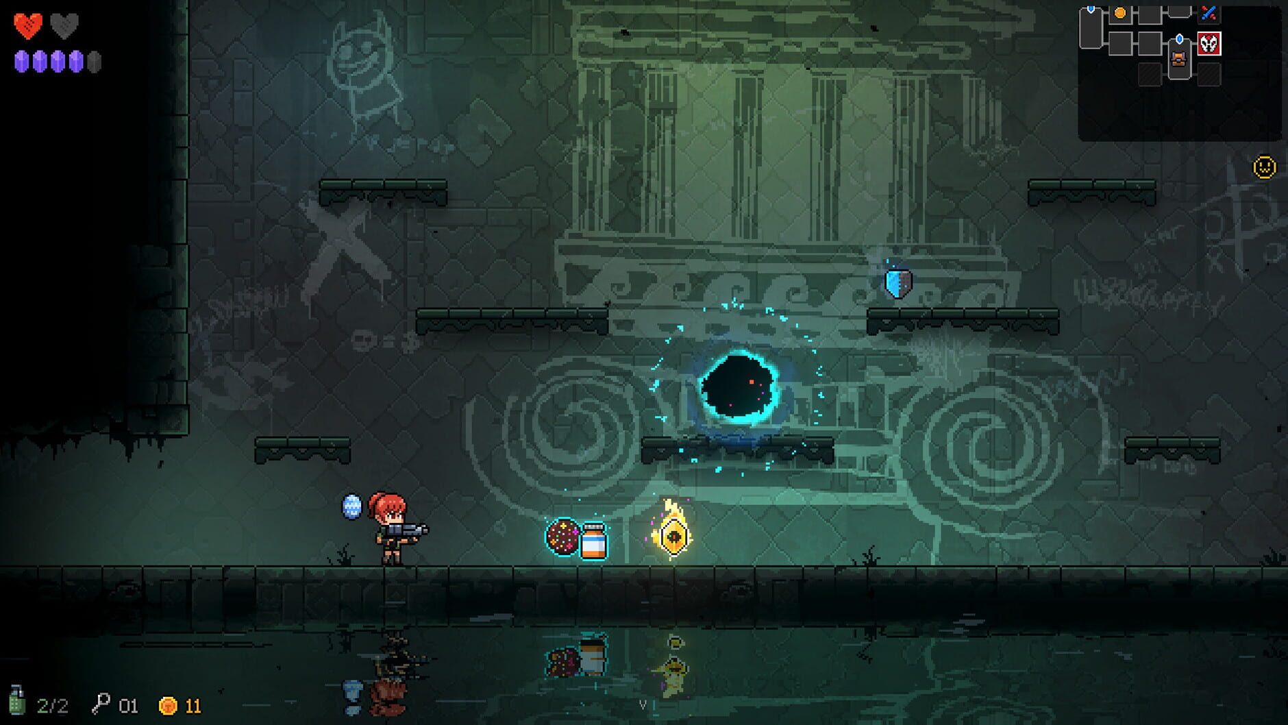 Screenshot for Neon Abyss: Alter Ego