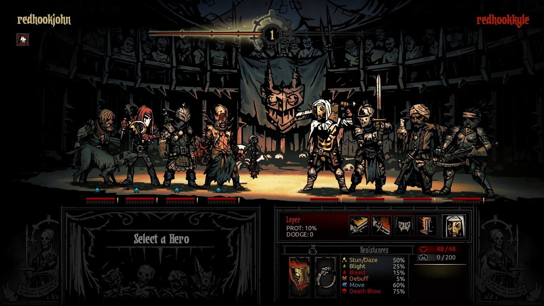 Screenshot for Darkest Dungeon: The Butcher's Circus