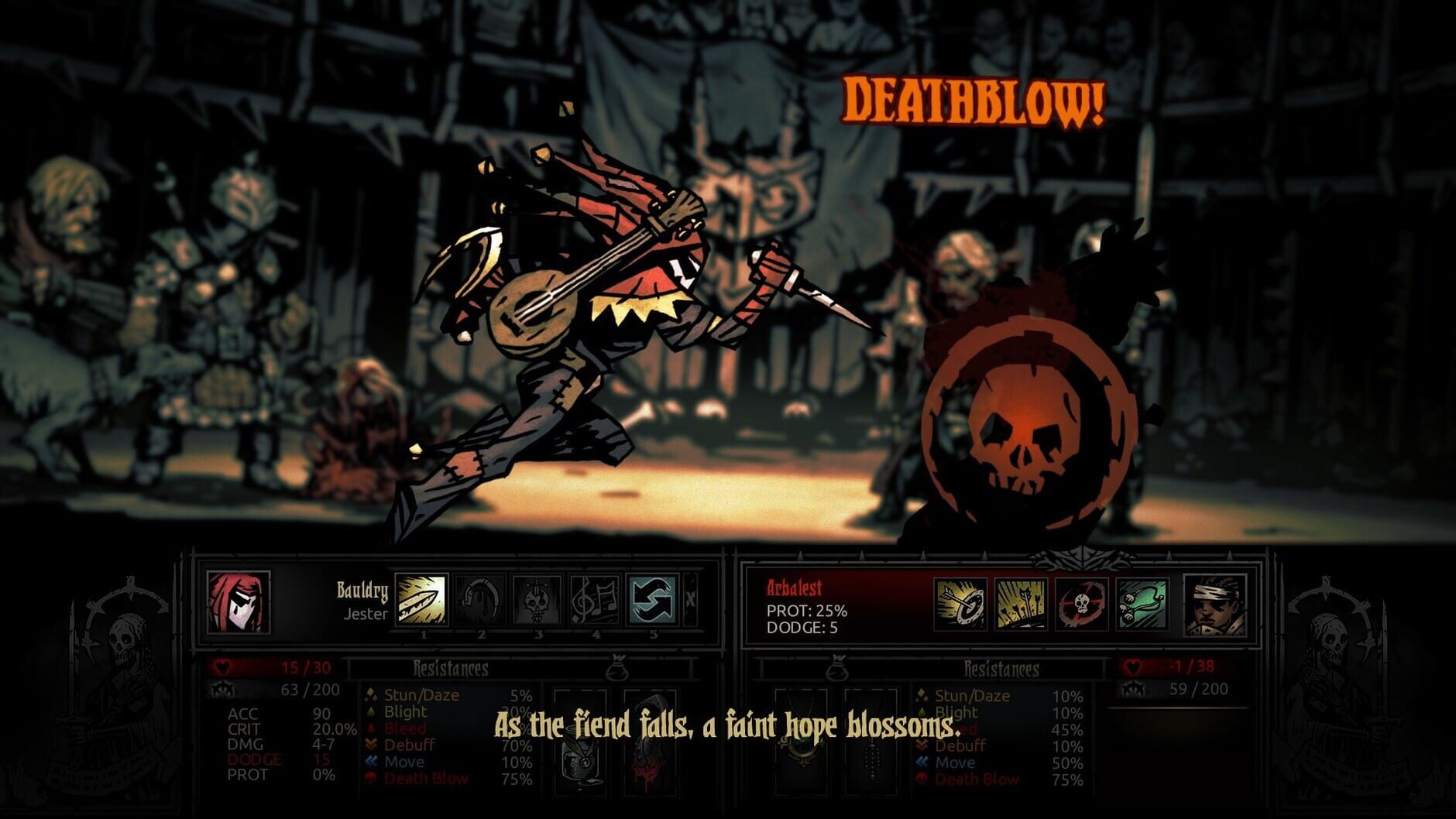 Screenshot for Darkest Dungeon: The Butcher's Circus