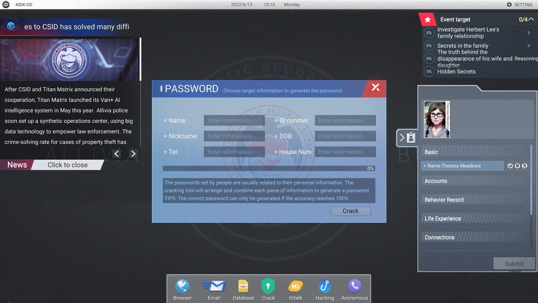 Screenshot for Cyber Manhunt: Home Sweet Home